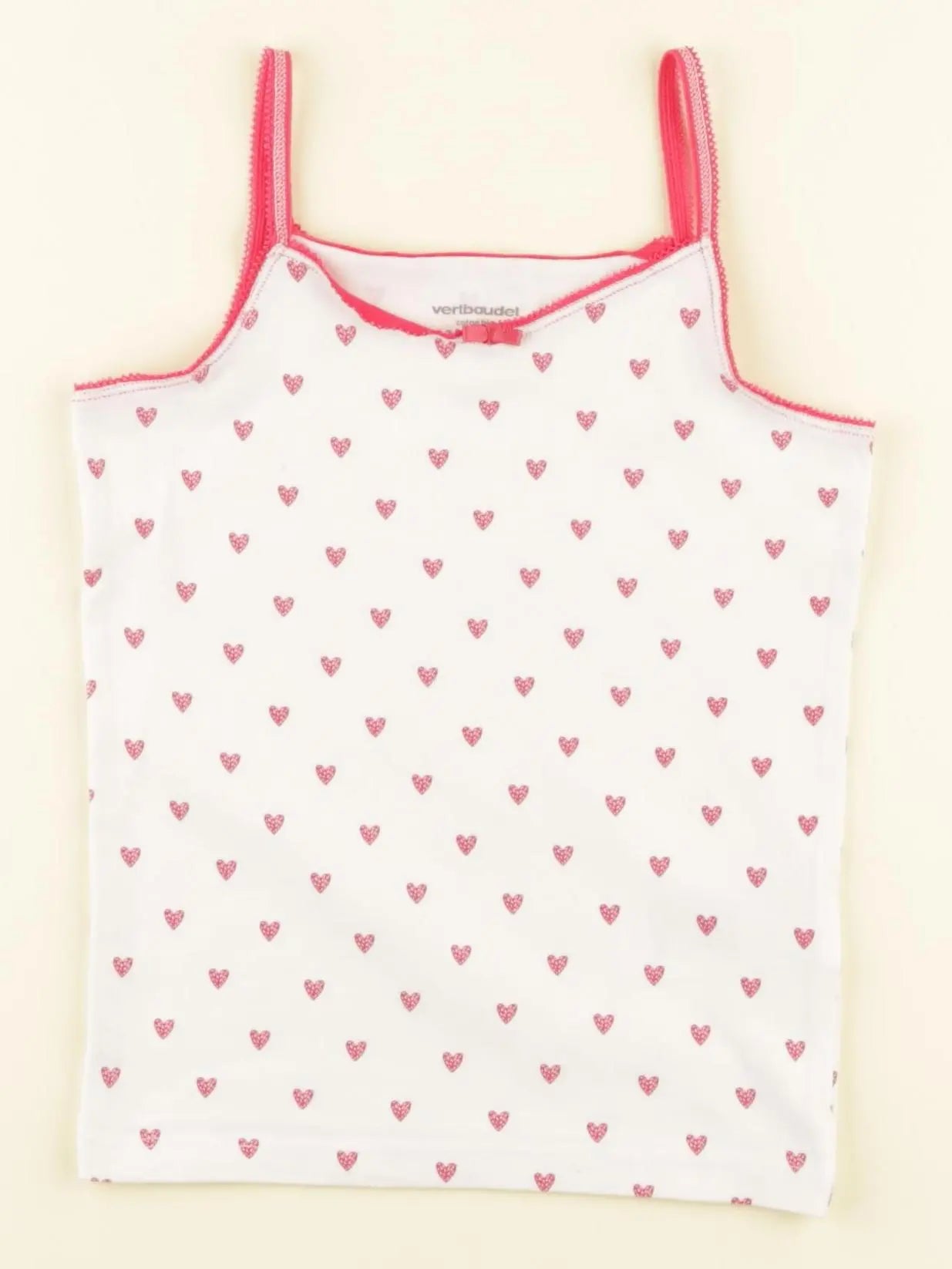 Vertbaudet - maillot de corps rose - 3 ans