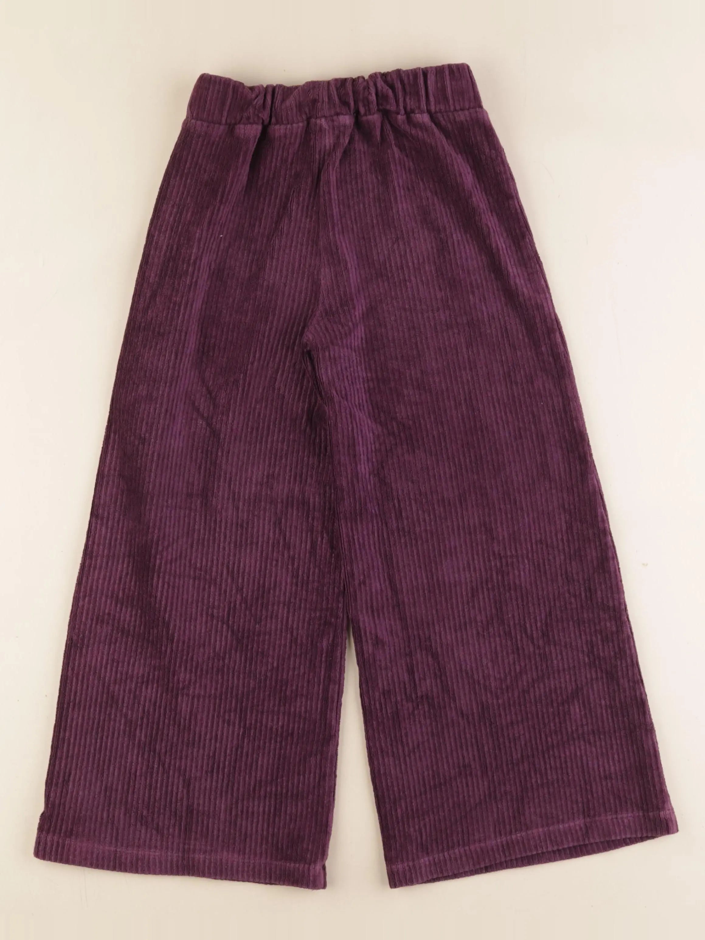 Vertbaudet - pantalon violet - 7 ans