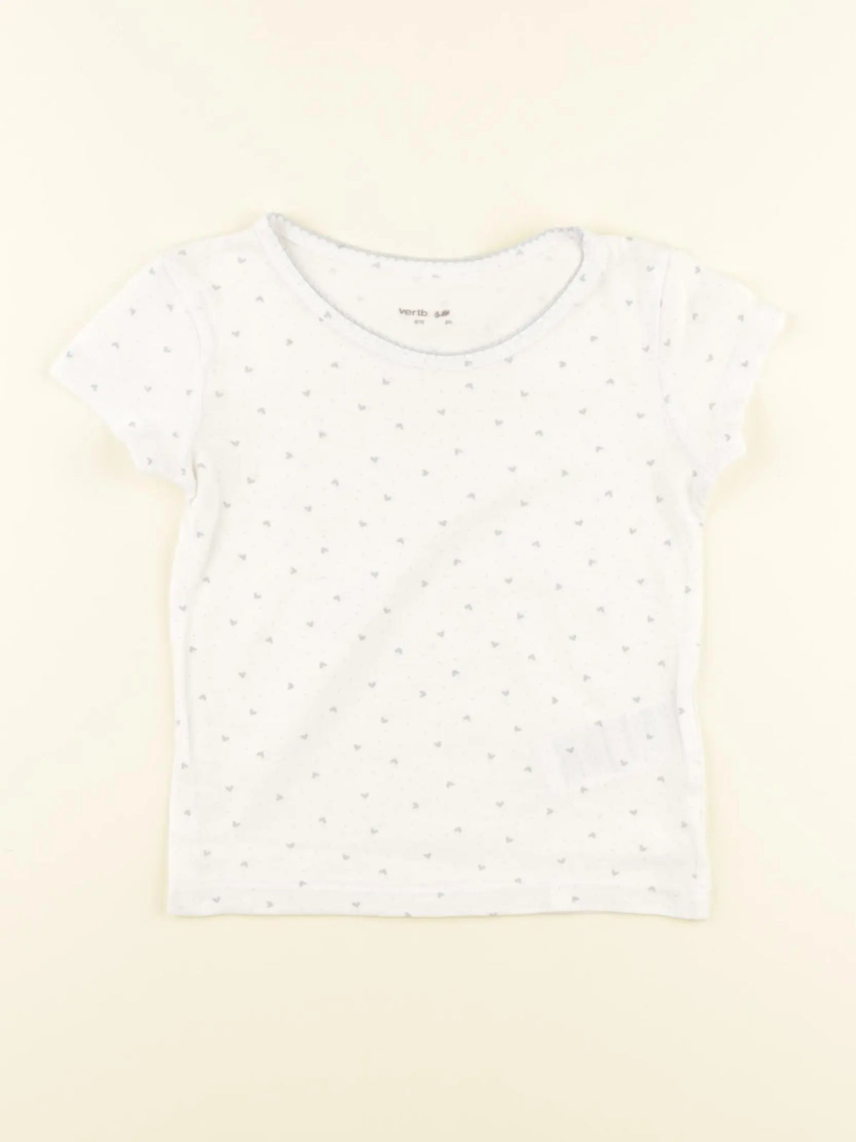 Vertbaudet - maillot de corps bleu - 3 ans