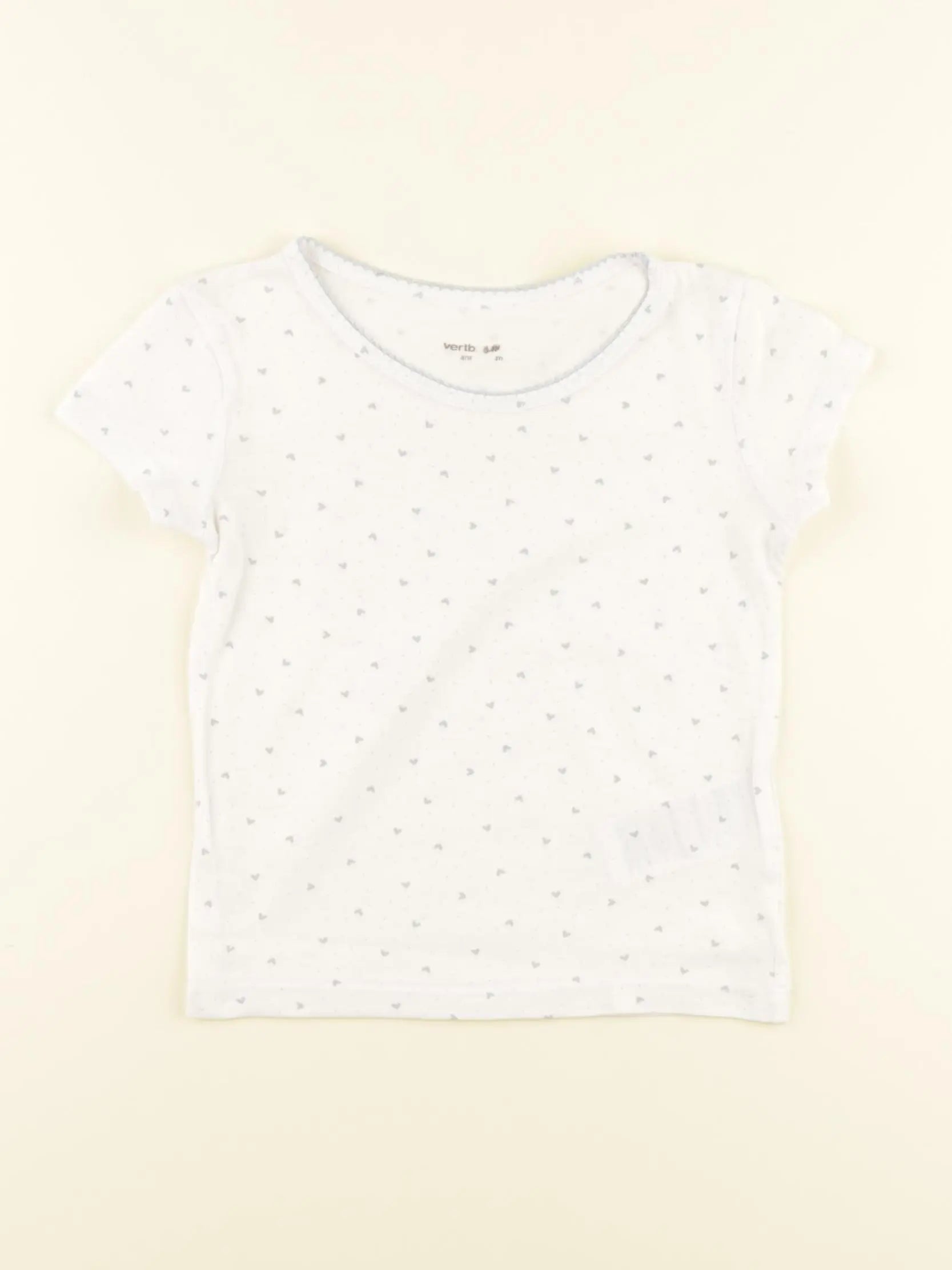 Vertbaudet - maillot de corps bleu - 3 ans