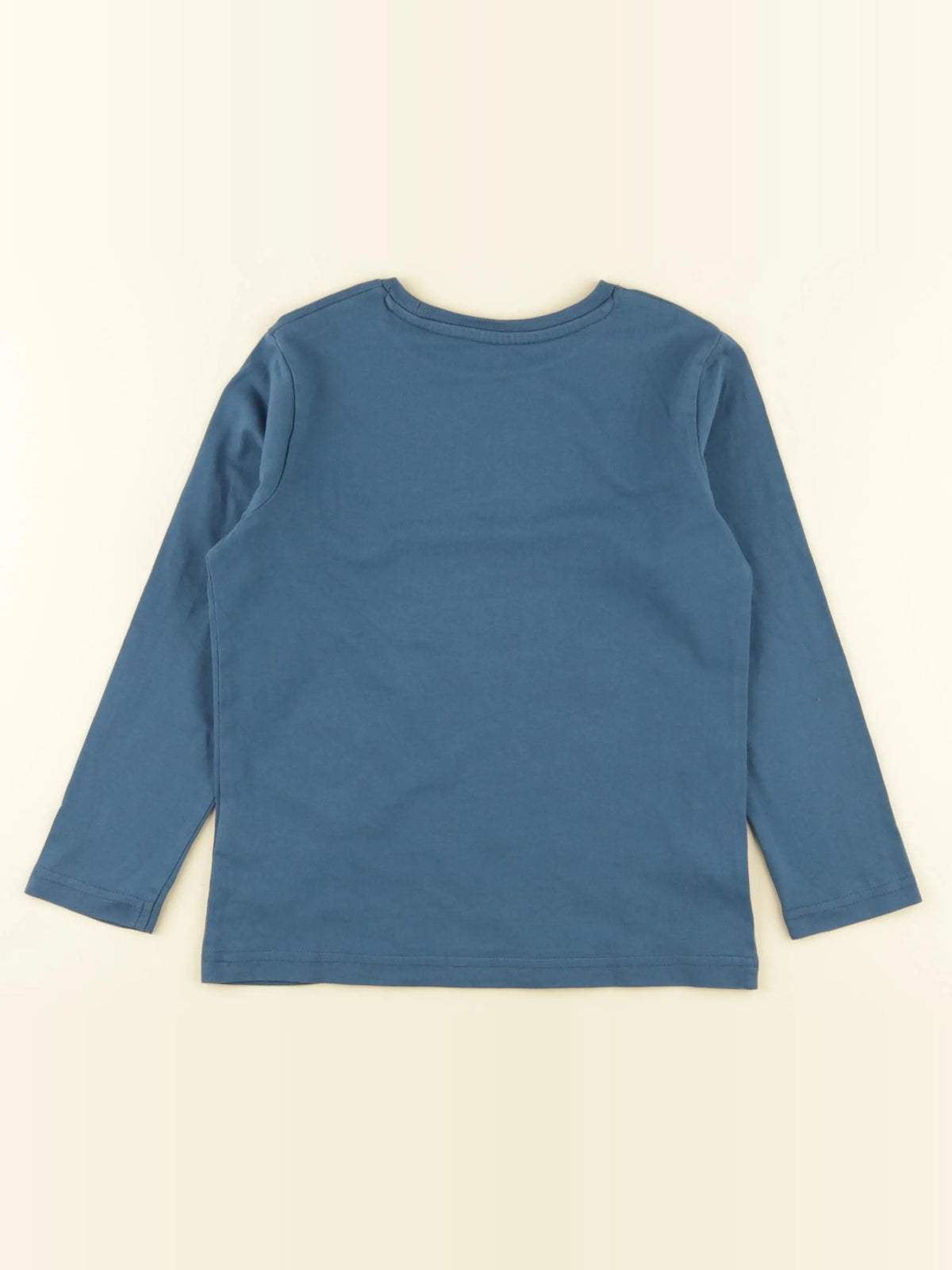 Vertbaudet - tee-shirt bleu - 6 ans