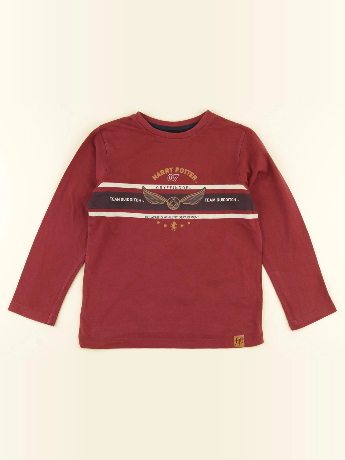 Vertbaudet - tee-shirt rouge - 6 ans