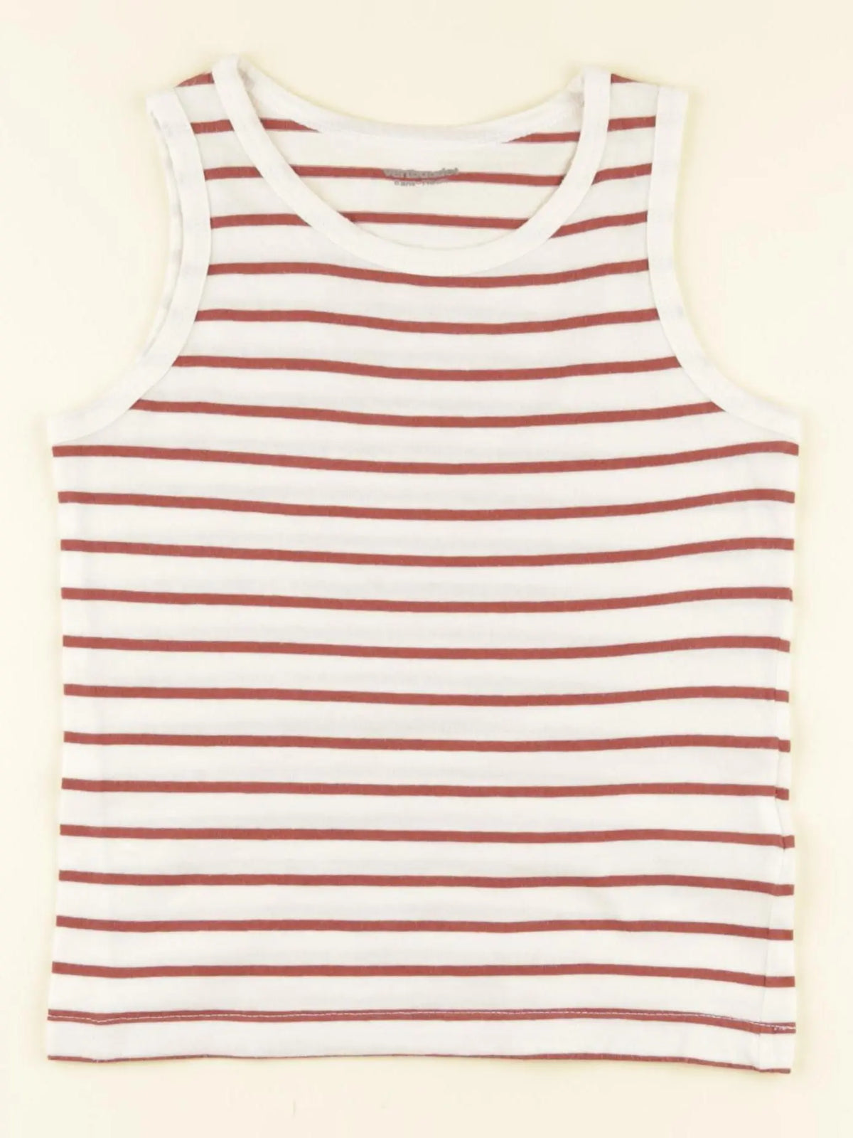 Vertbaudet - débardeur marron - 6 ans