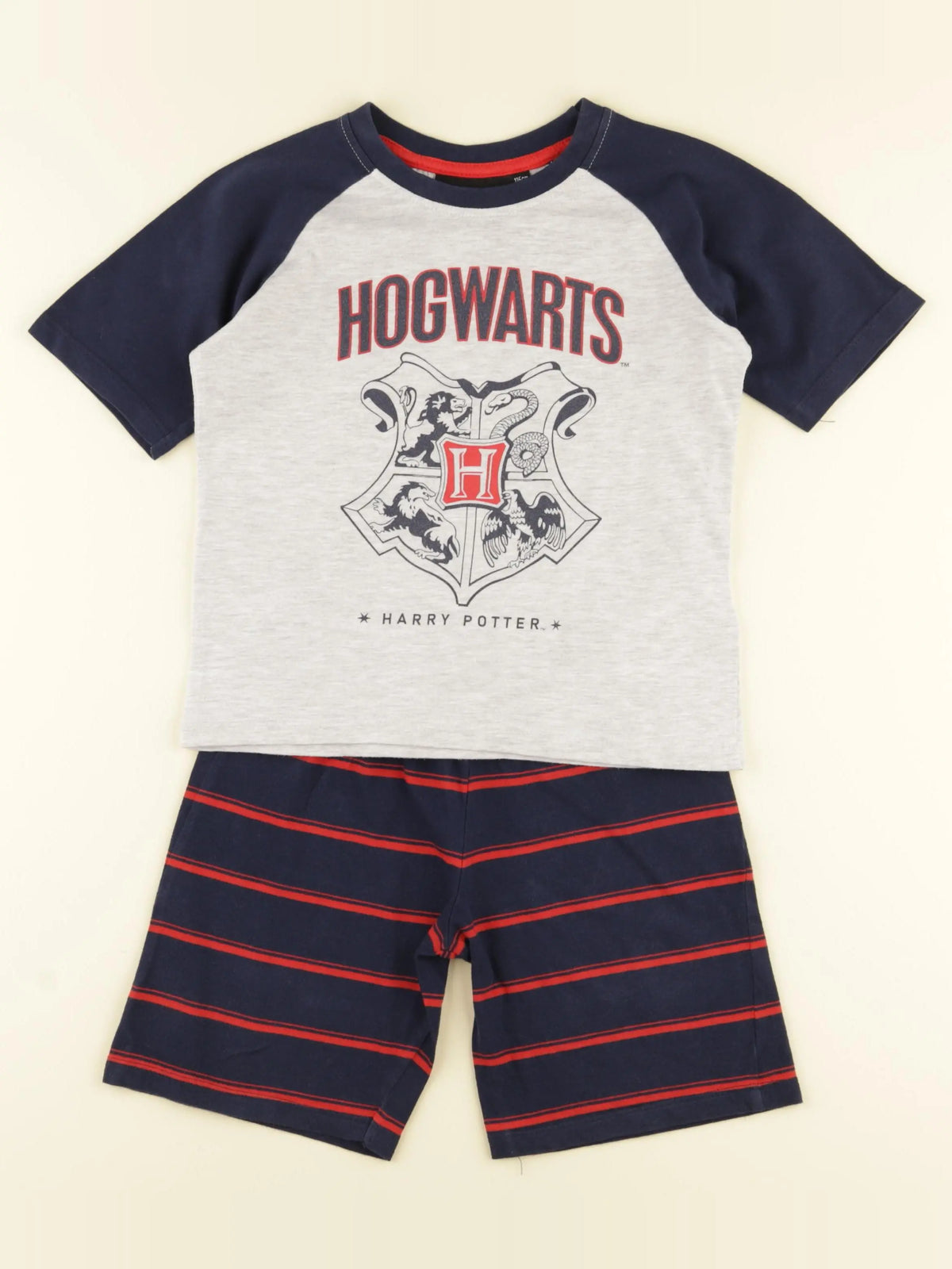 Vertbaudet - pyjama coton bleu - 6 ans