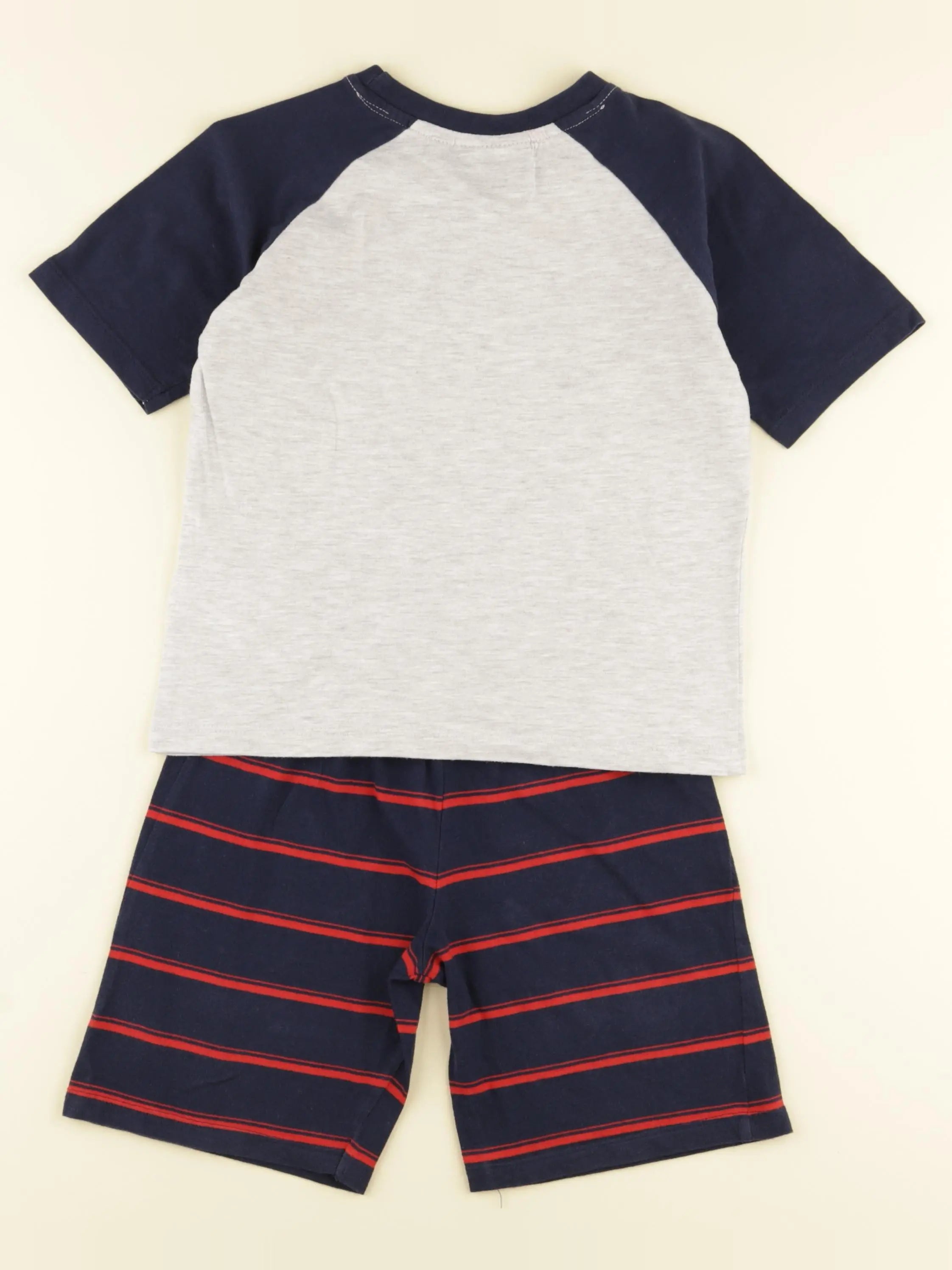 Vertbaudet - pyjama coton bleu - 6 ans