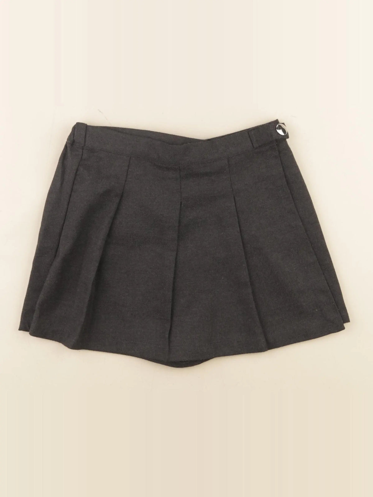 Vertbaudet - jupe short gris - 10 ans