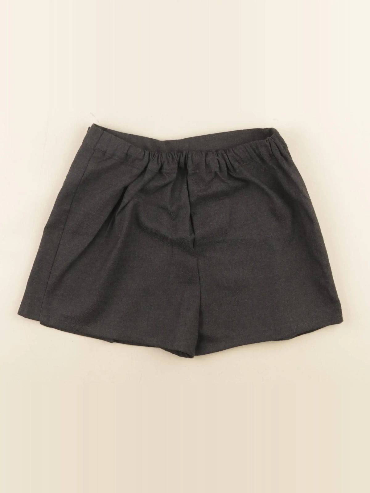 Vertbaudet - jupe short gris - 10 ans