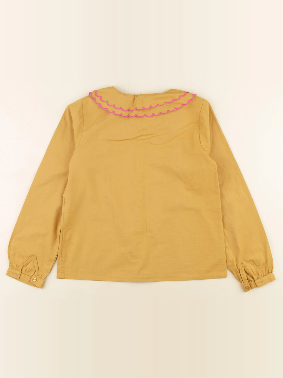 Vertbaudet - blouse jaune - 10 ans