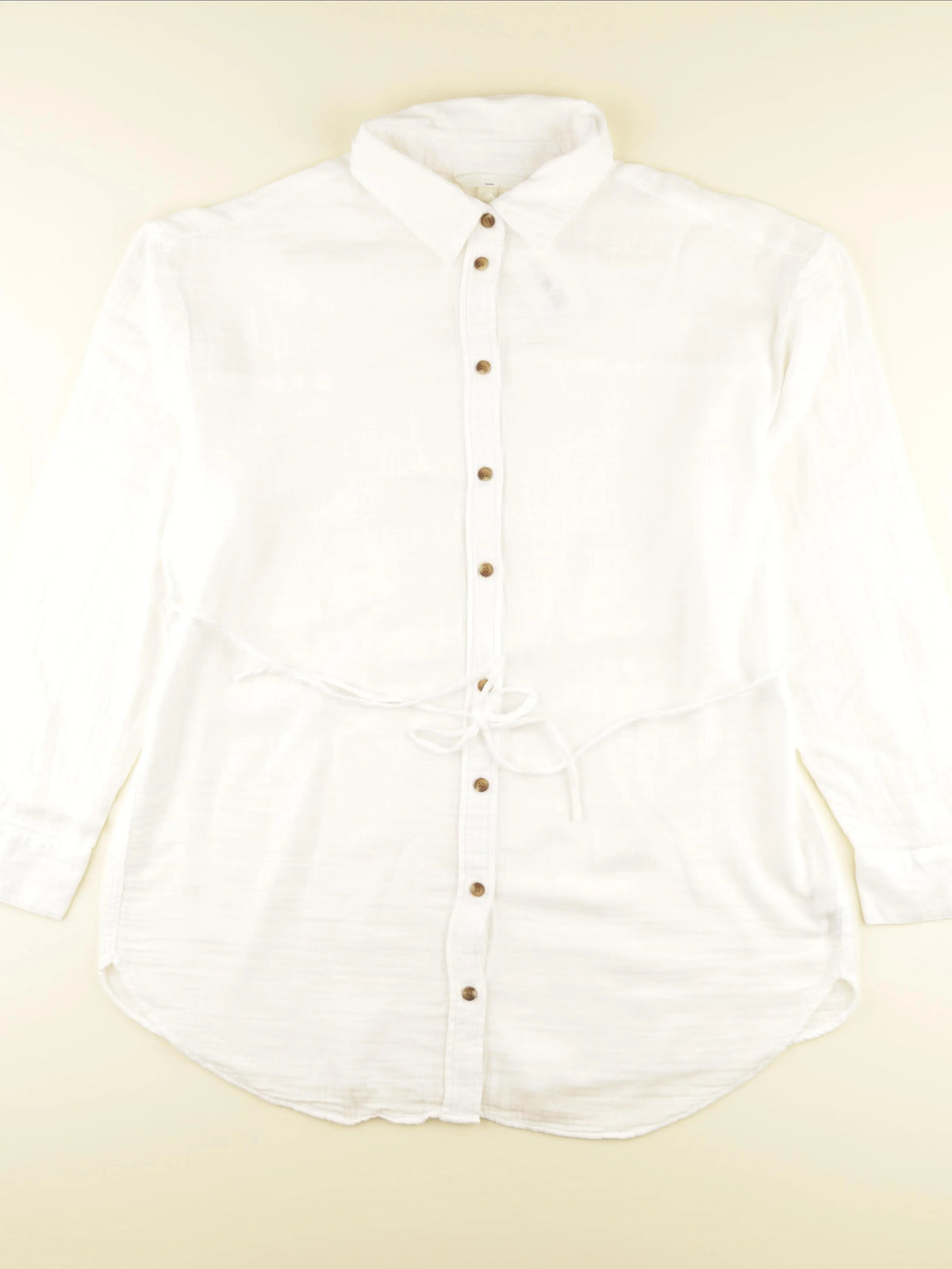H&M - chemise grossesse blanc - l