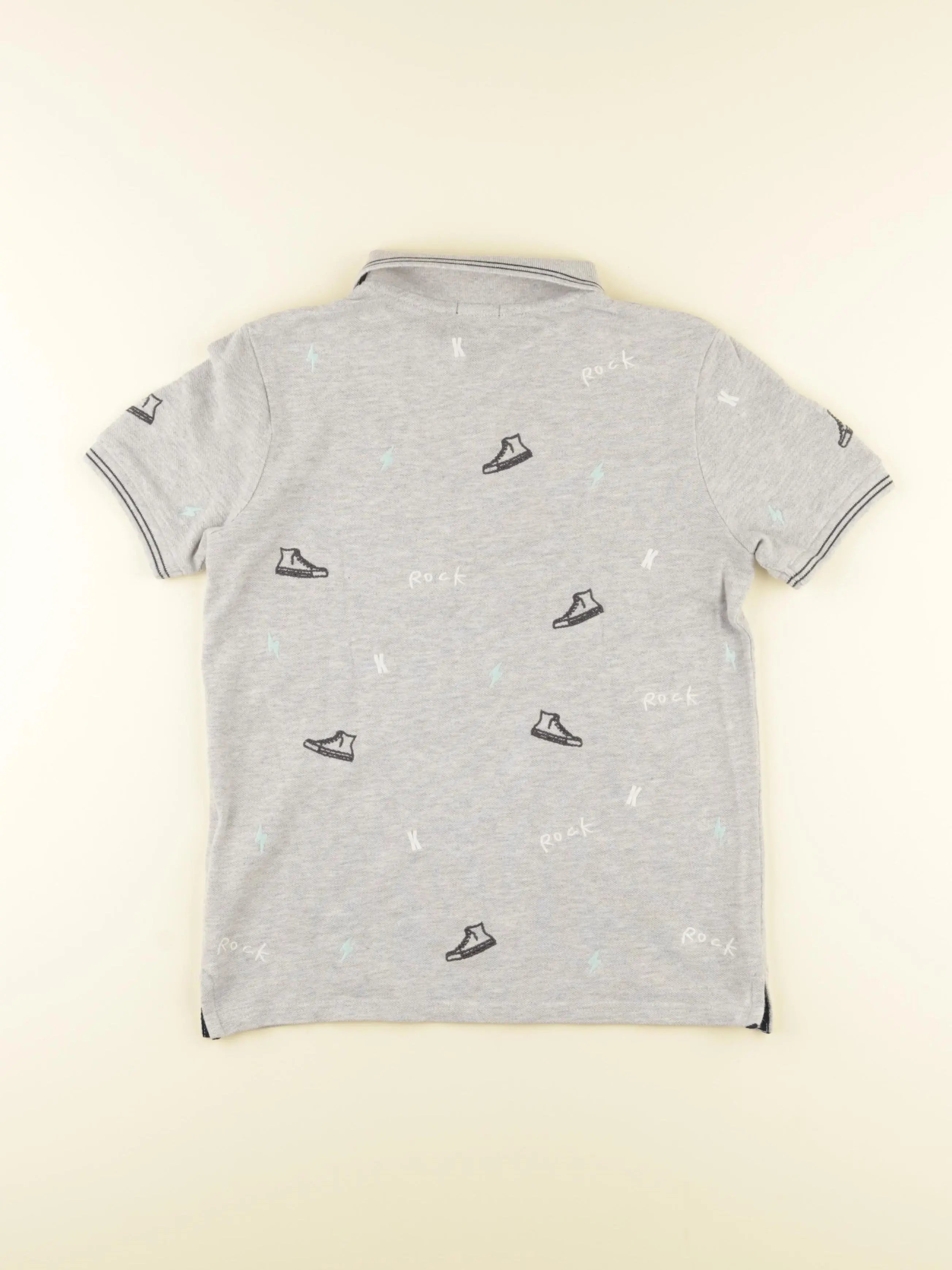 IKKS - polo gris - 12 ans