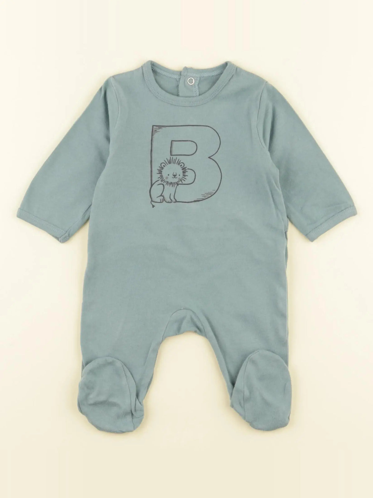 La Redoute - pyjama coton vert - 1 mois