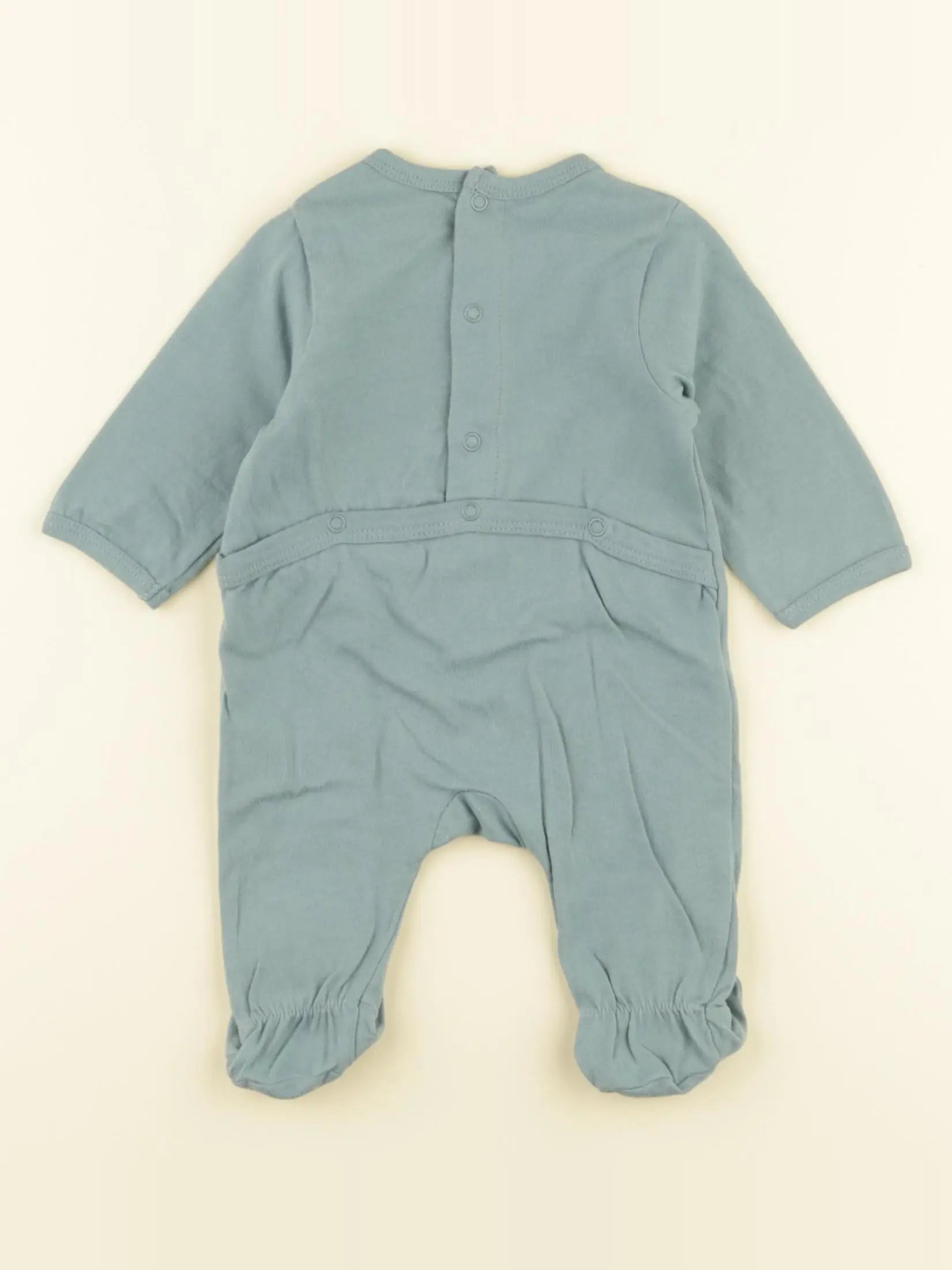 La Redoute - pyjama coton vert - 1 mois