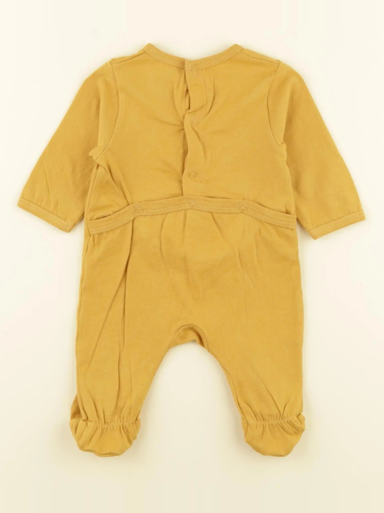 La Redoute - pyjama coton jaune - 1 mois