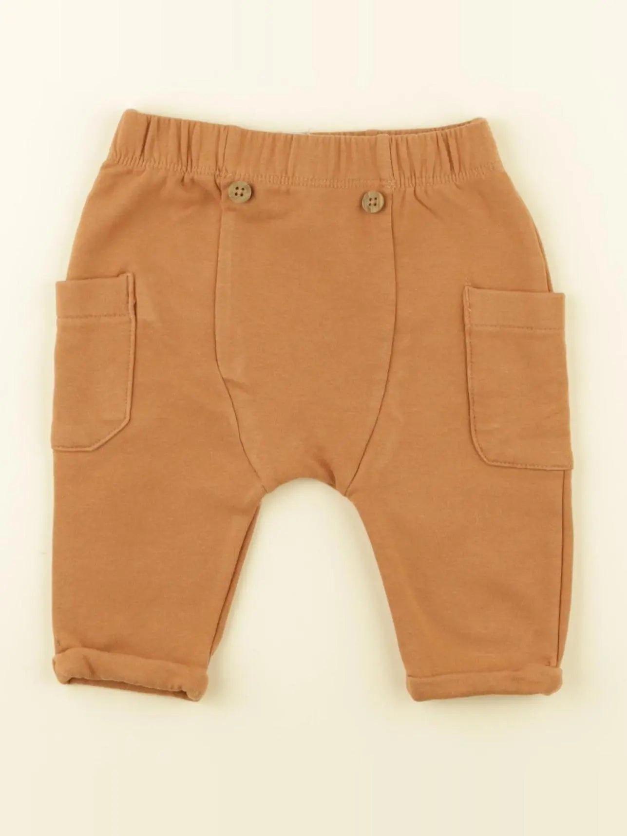 La Redoute - sarouel coton marron - 3 mois
