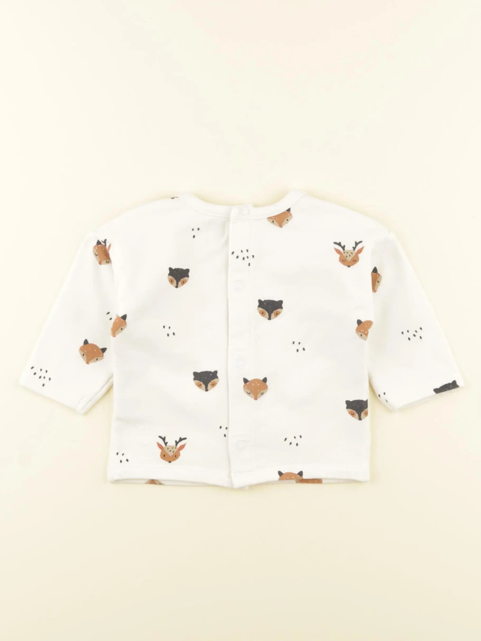 La Redoute - tee-shirt blanc - 3 mois