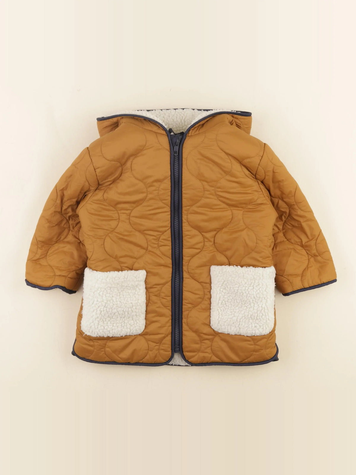 Boutchou - manteau marron - 36 mois