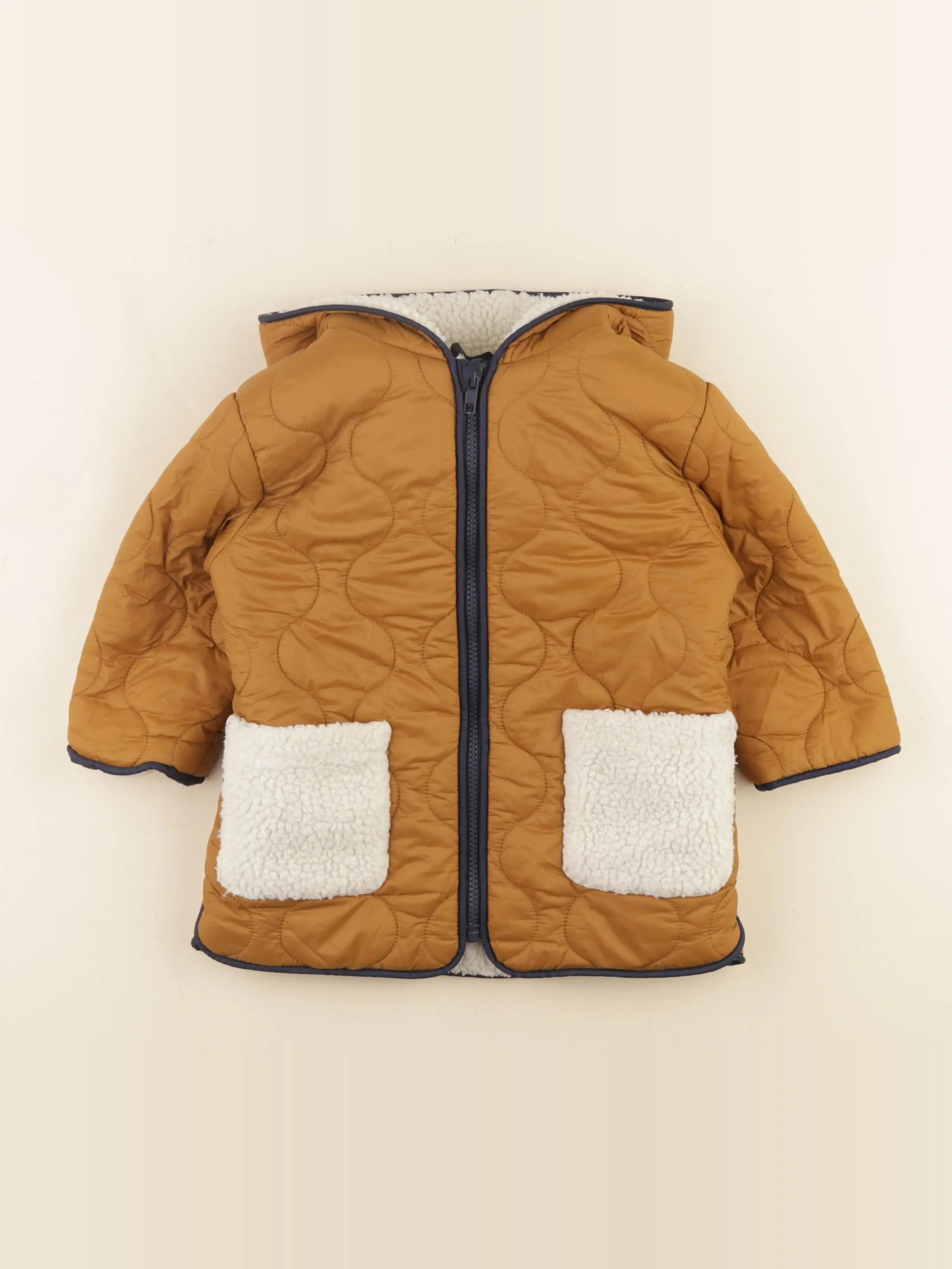 Boutchou - manteau marron - 36 mois
