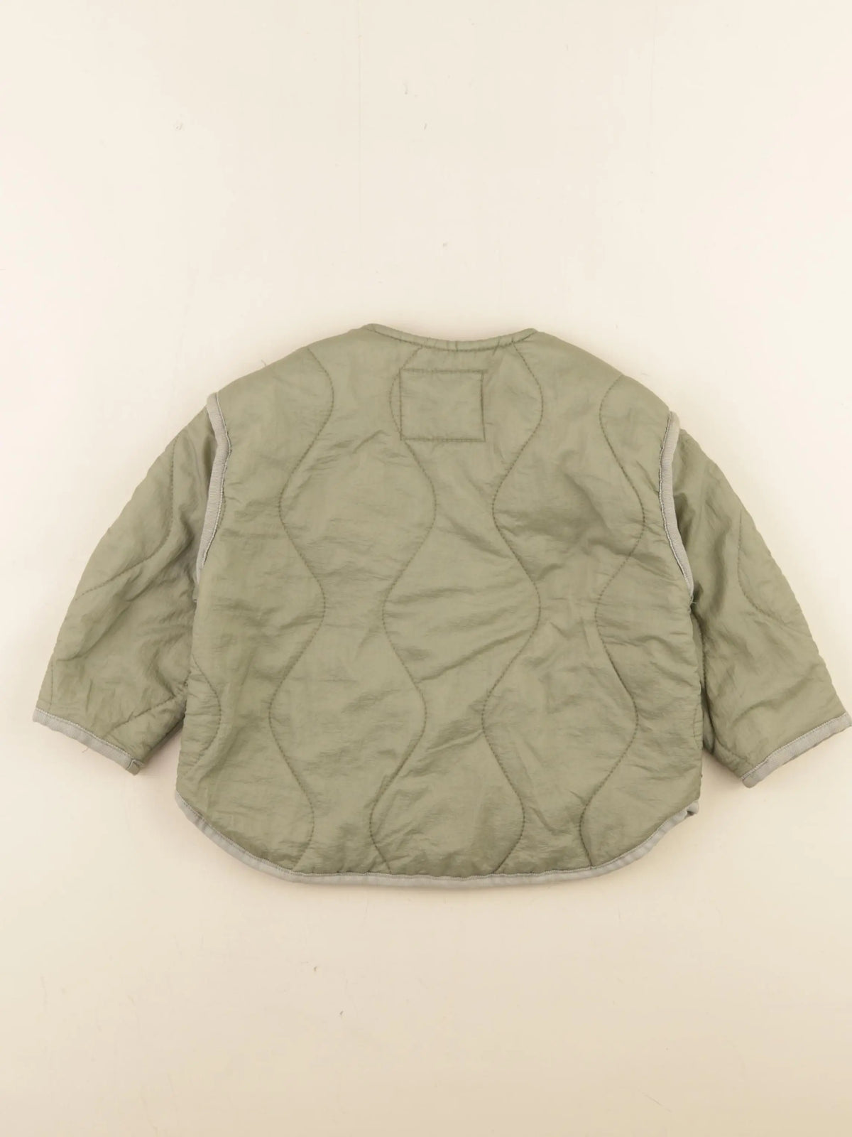 Zara - veste vert - 12/18 mois