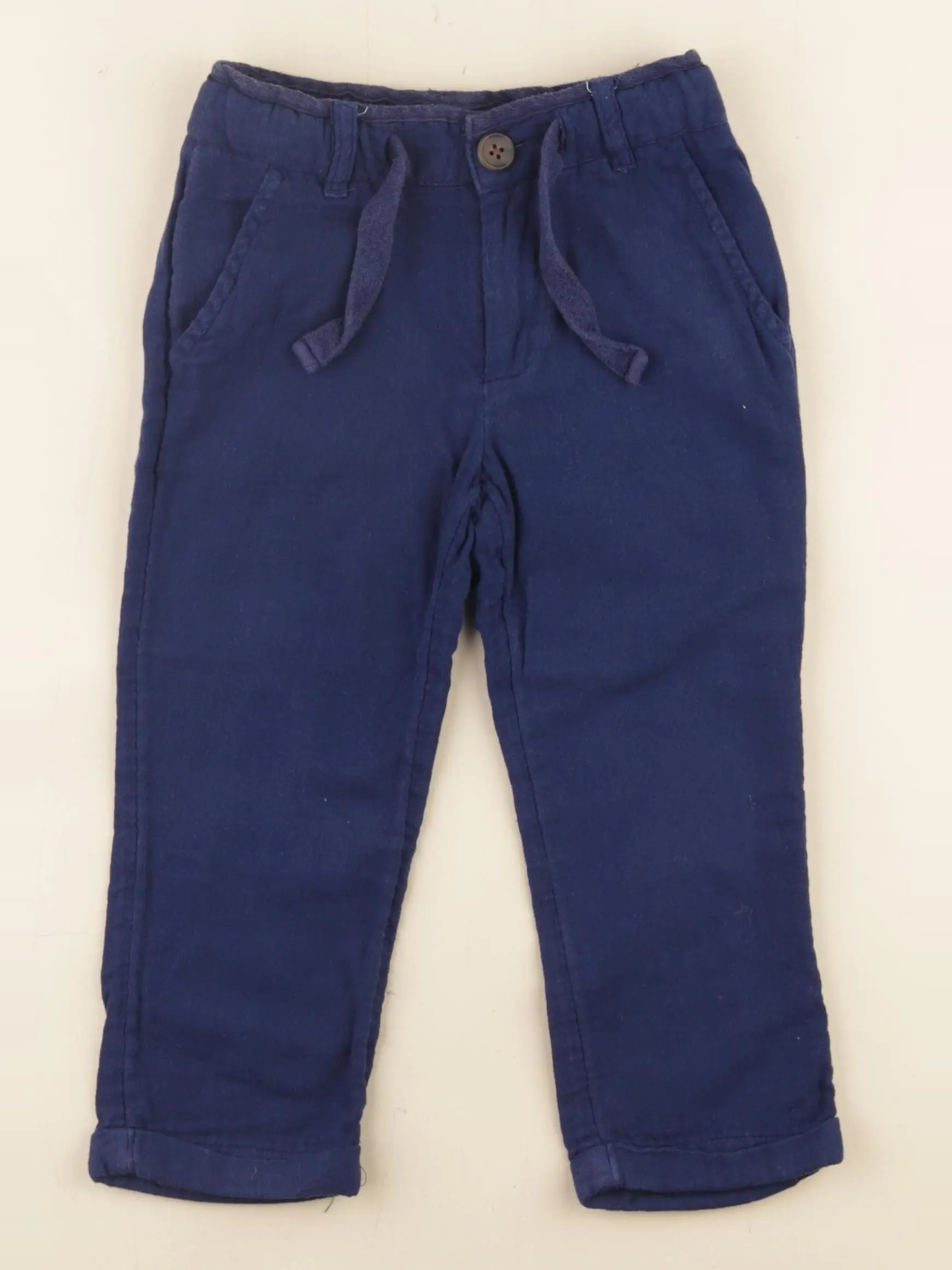 Monoprix - pantalon bleu - 3 ans