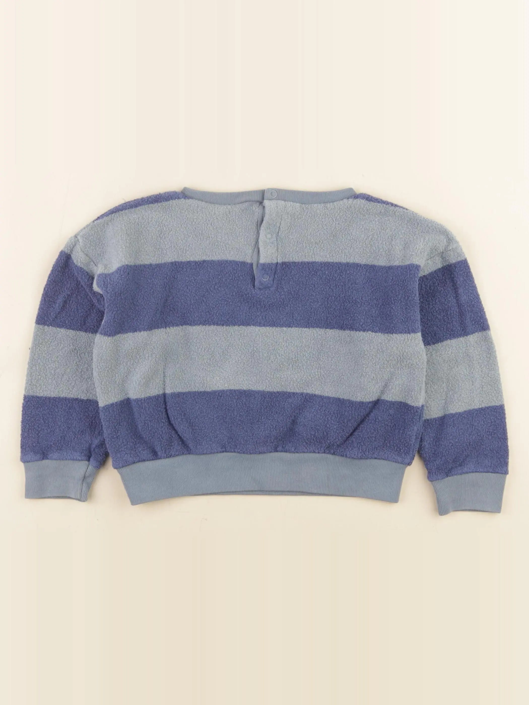 Petit Bateau - sweat bleu - 3 ans