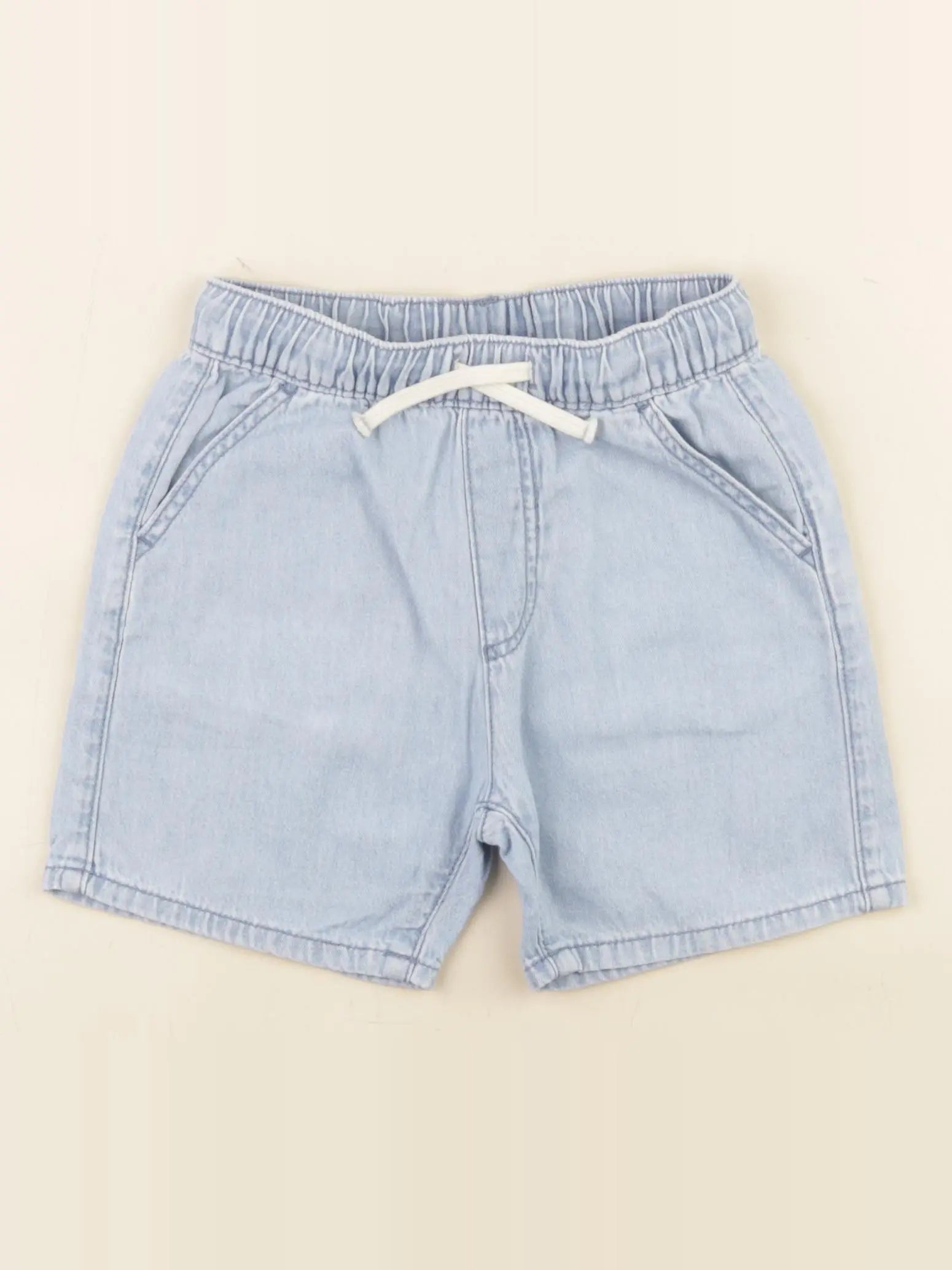 Zara - short bleu - 18/24 mois