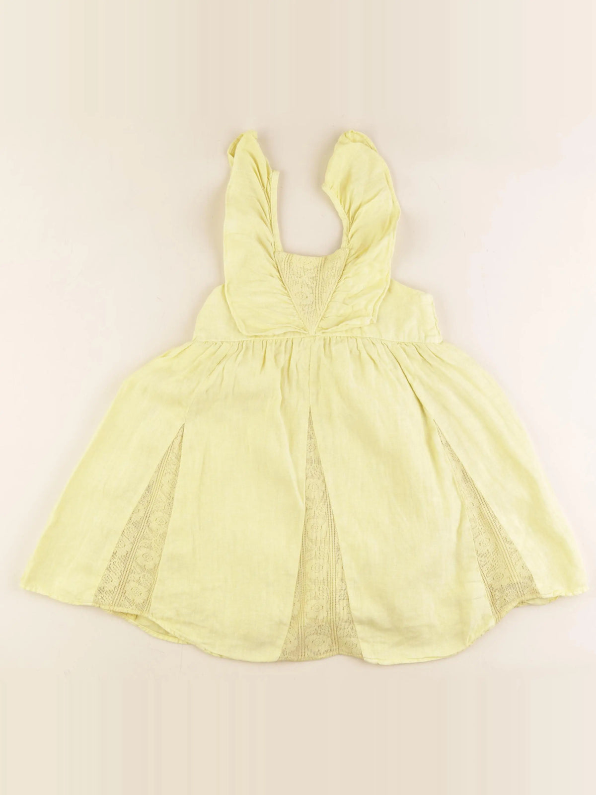 Zara - robe jaune - 4/5 ans