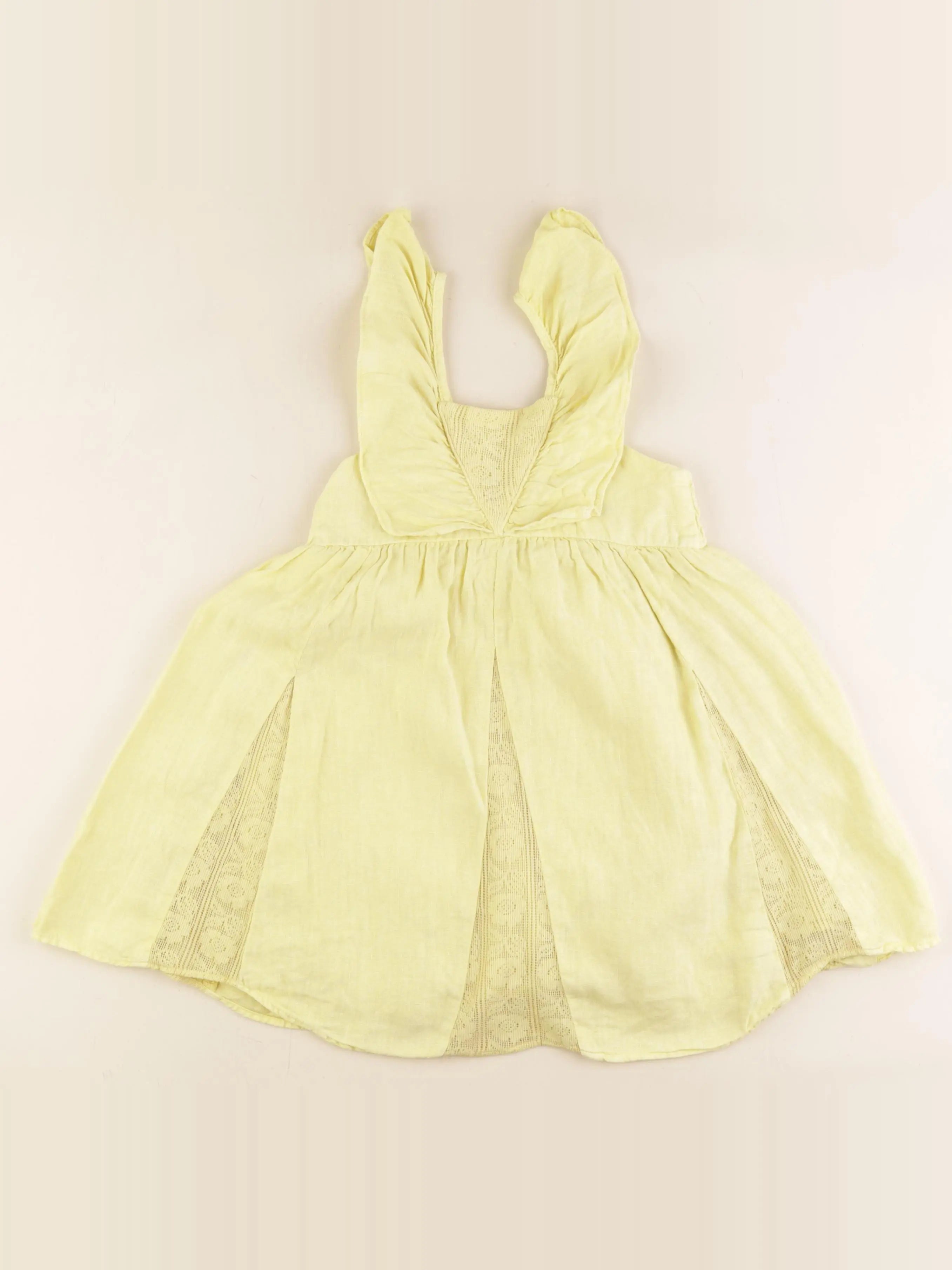 Zara - robe jaune - 4/5 ans