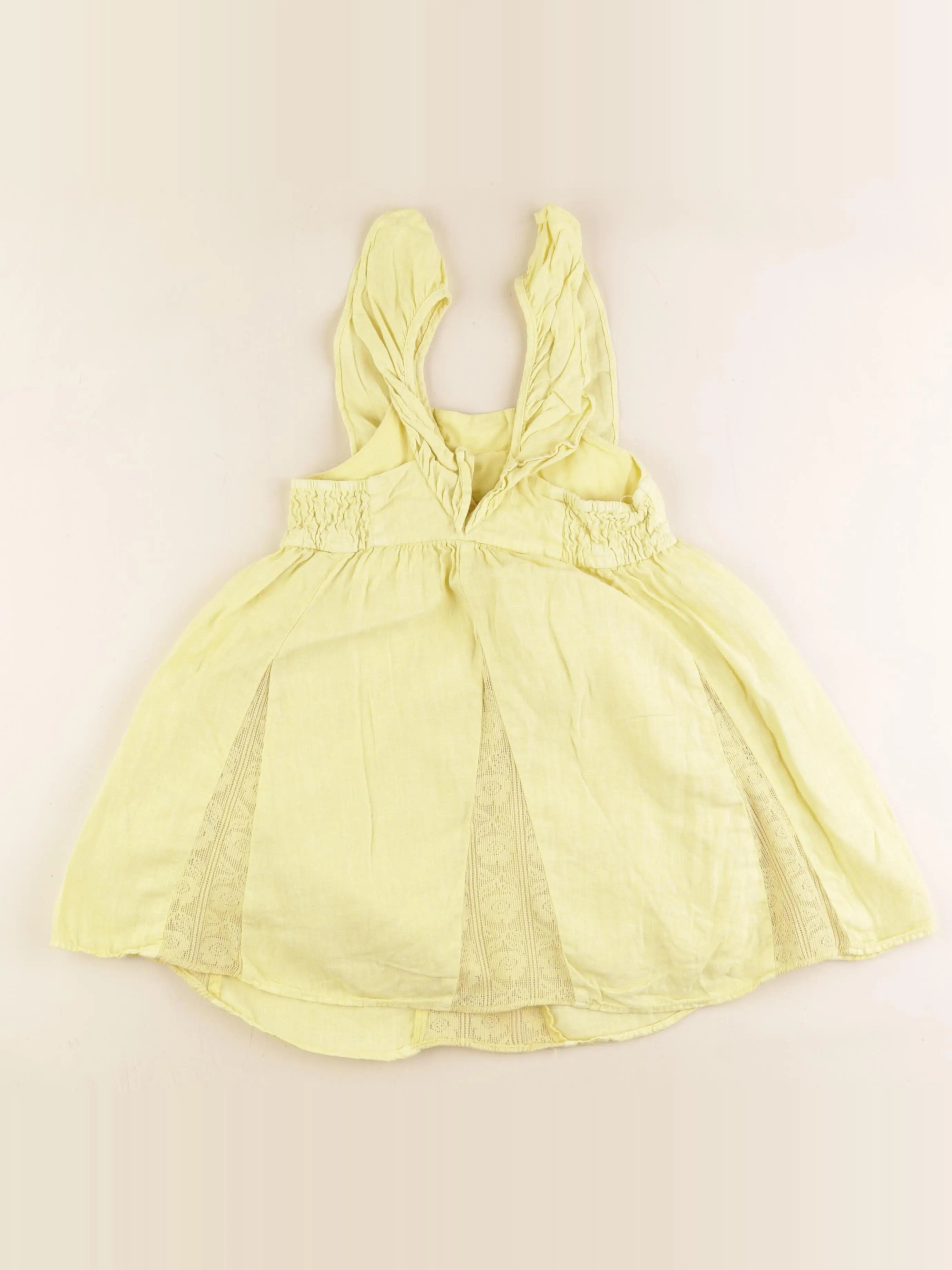 Zara - robe jaune - 4/5 ans