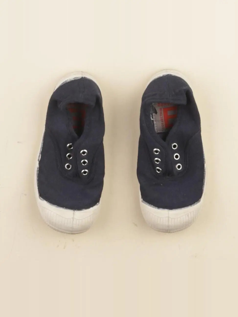 Bensimon - tennis élastiqué bleu - pointure 24