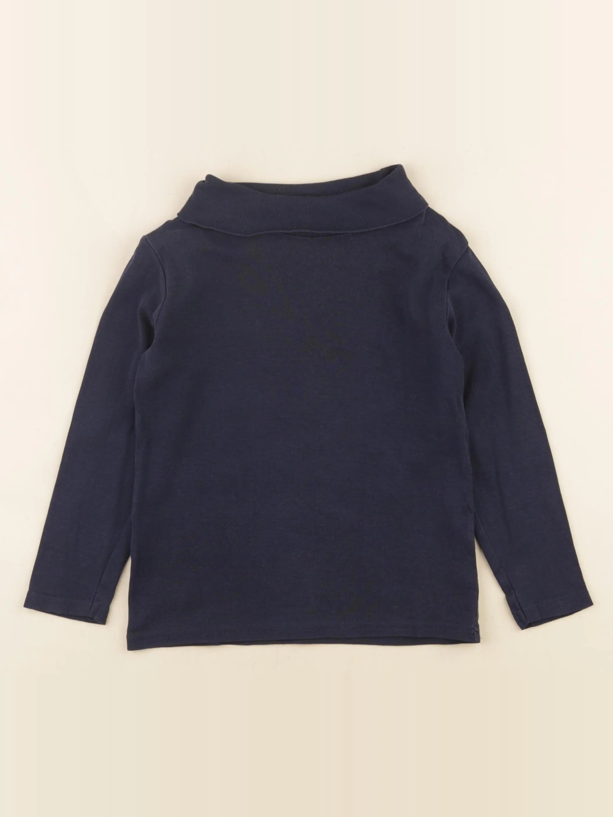 Vertbaudet - sous-pull bleu - 5 ans