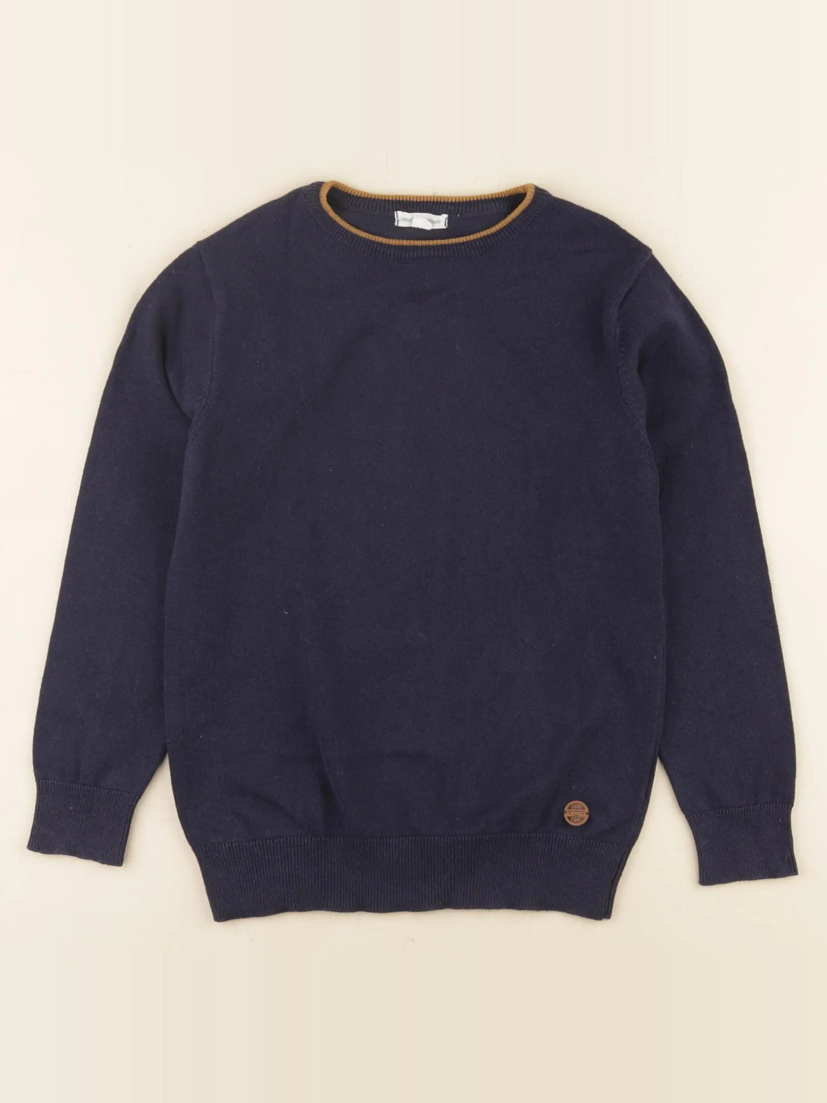 Vertbaudet - pull bleu - 8 ans