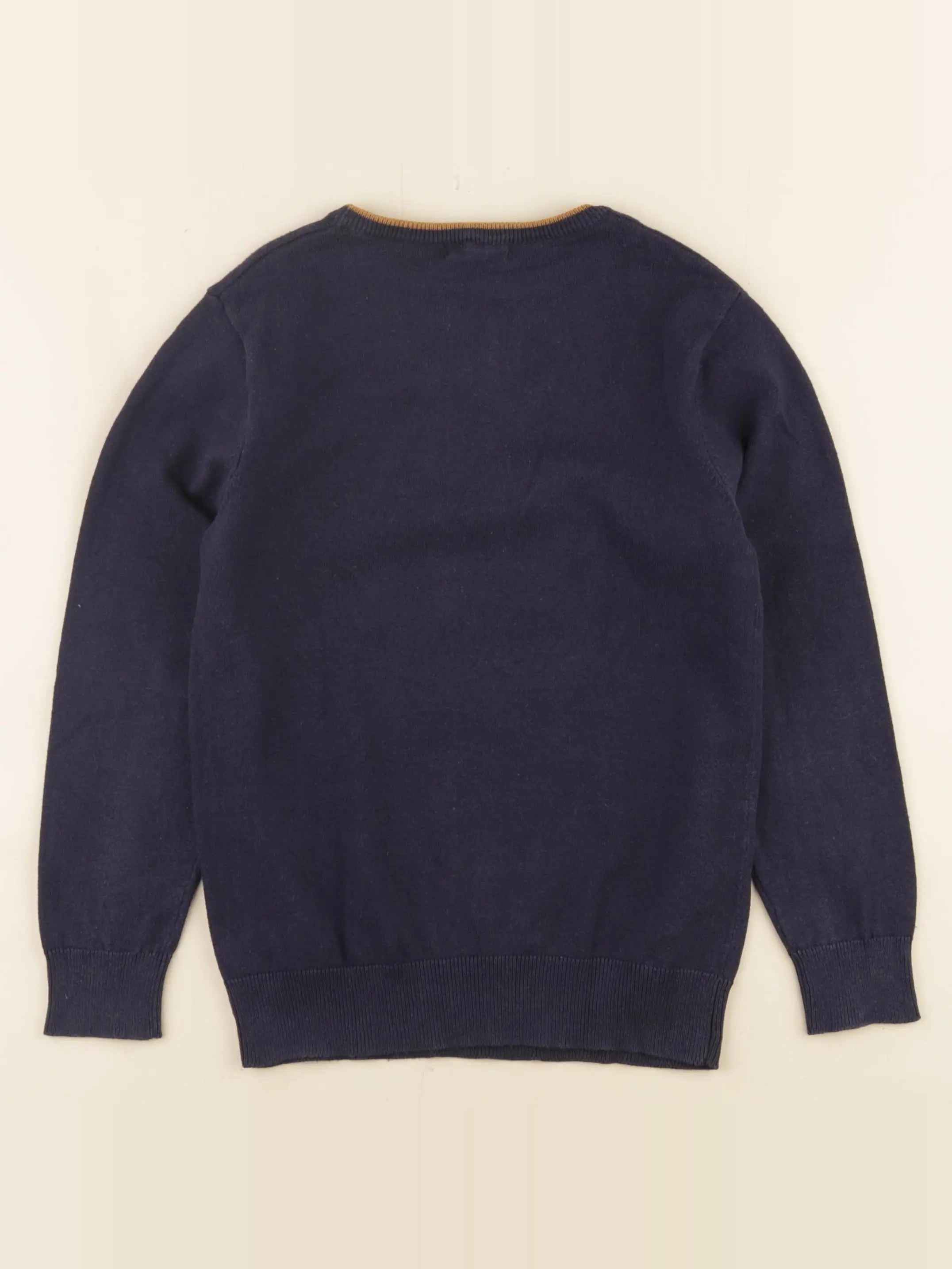 Vertbaudet - pull bleu - 8 ans