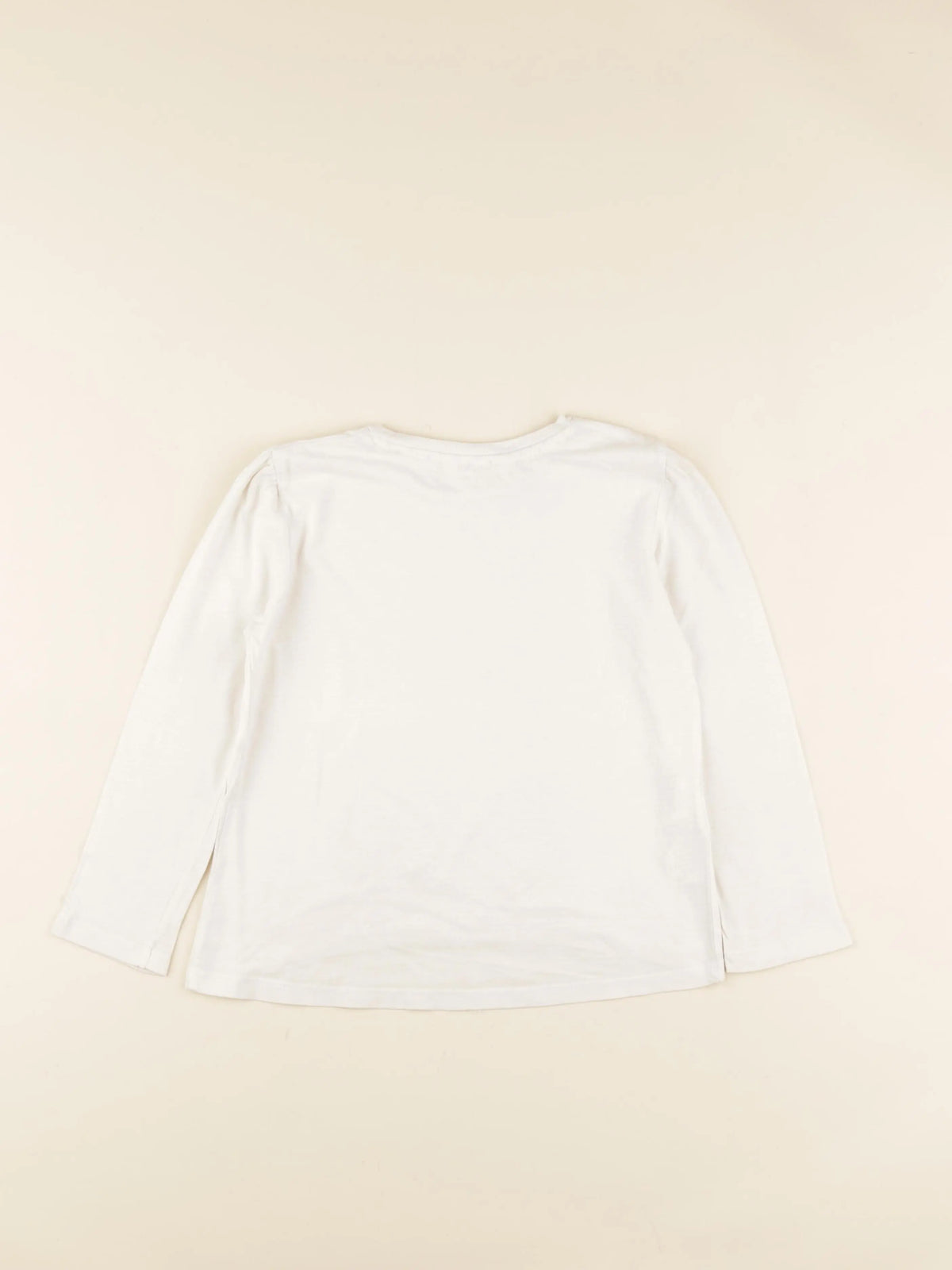 Mango - tee-shirt beige - 5/6 ans