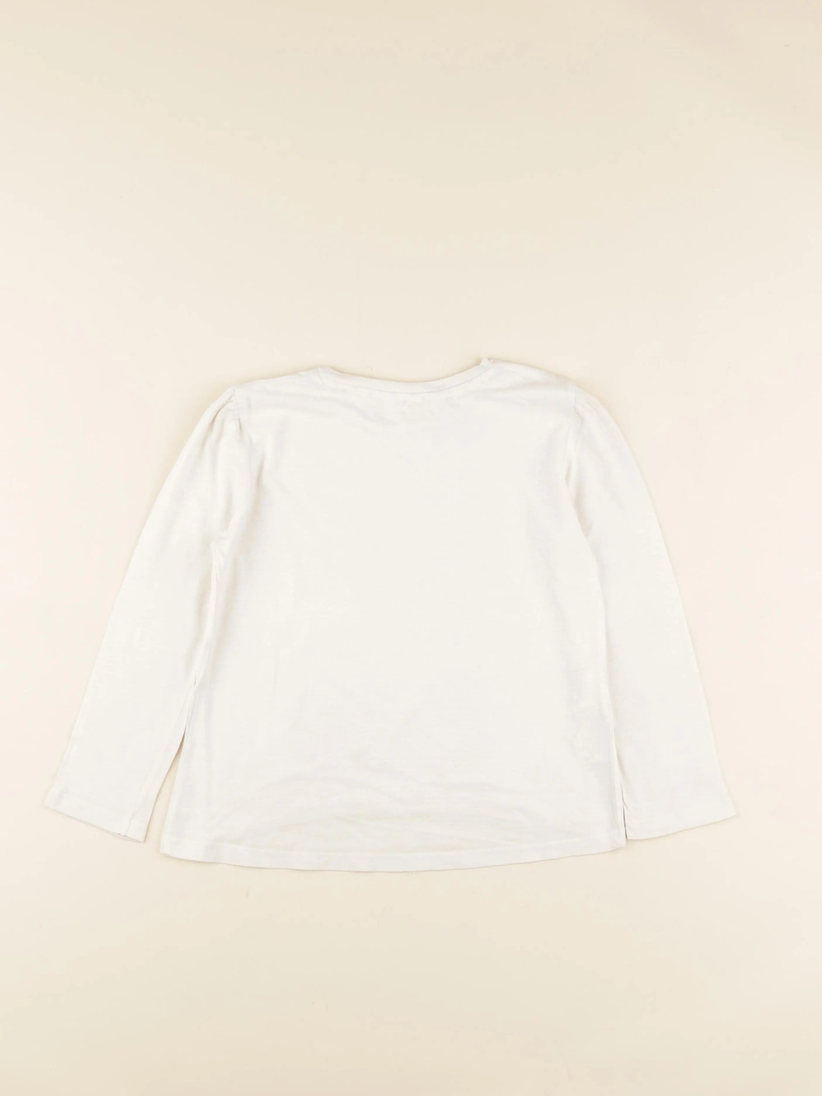 Mango - tee-shirt beige - 5/6 ans