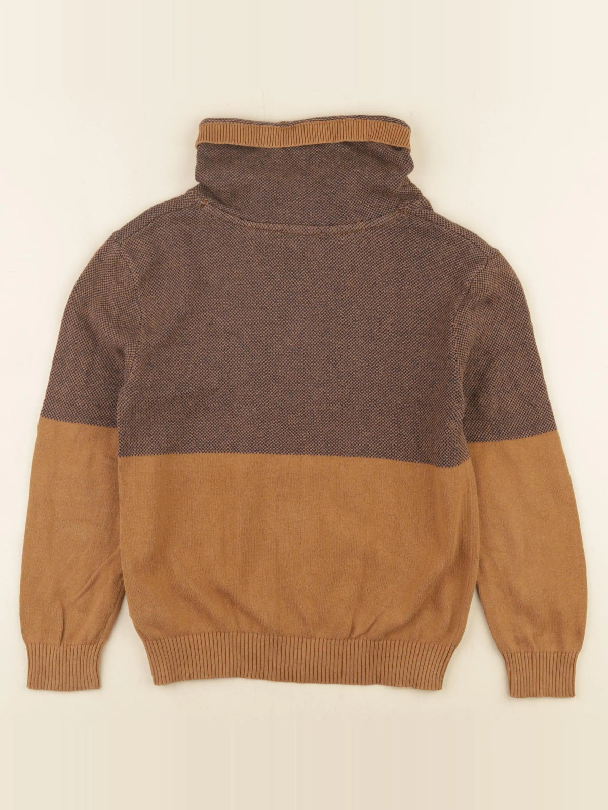 Vertbaudet - pull marron - 8 ans