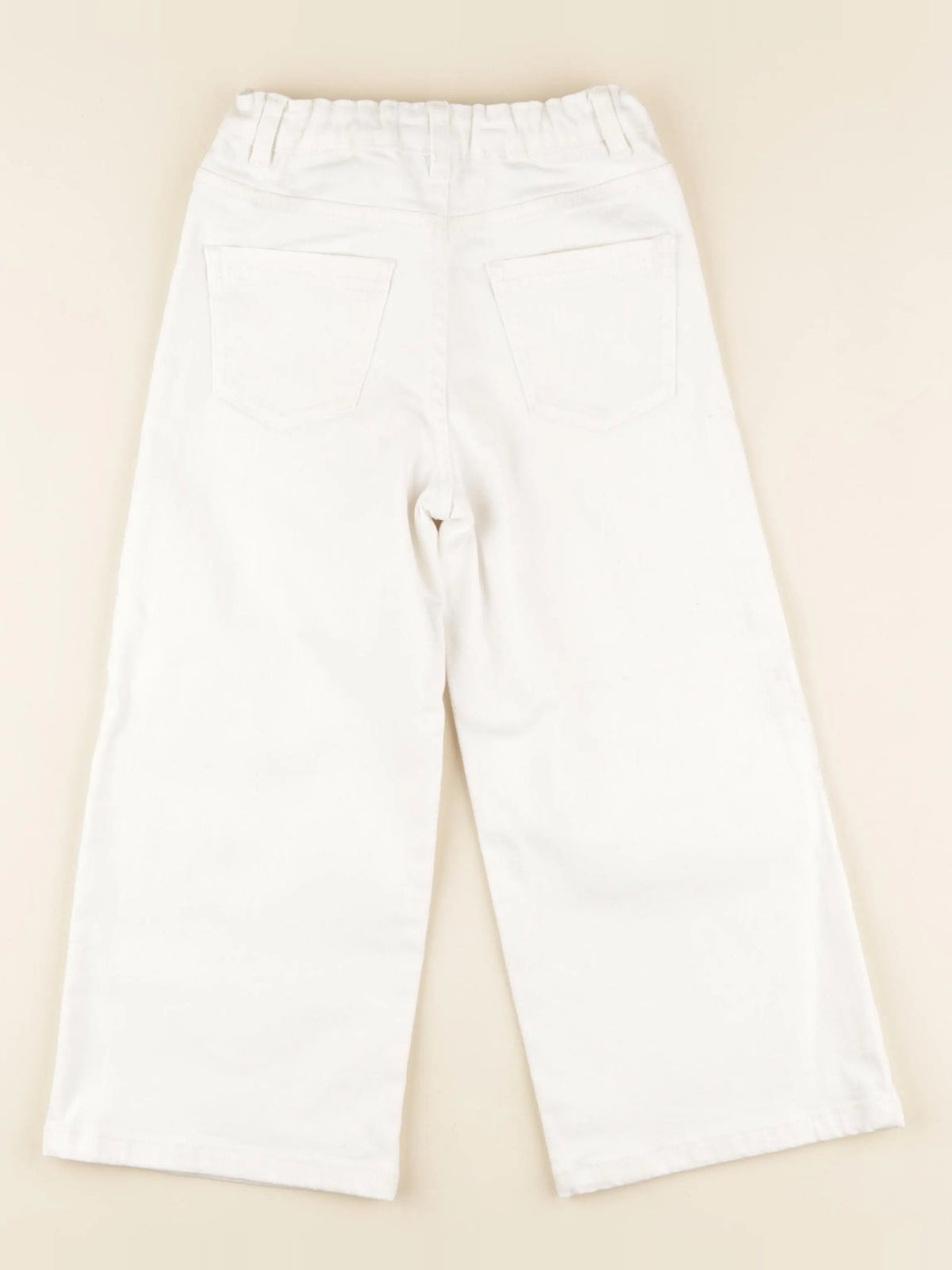 La Redoute - jean blanc - 7 ans