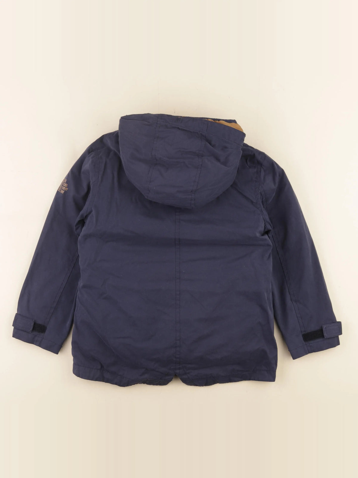 Vertbaudet - parka bleu - 7 ans