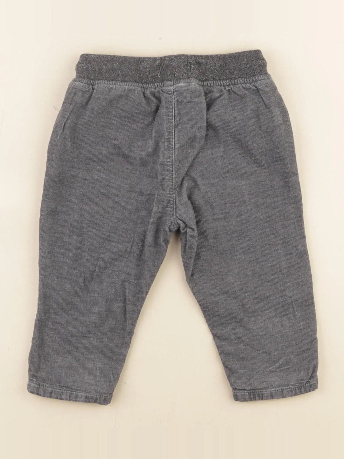 Vertbaudet - pantalon gris - 18 mois