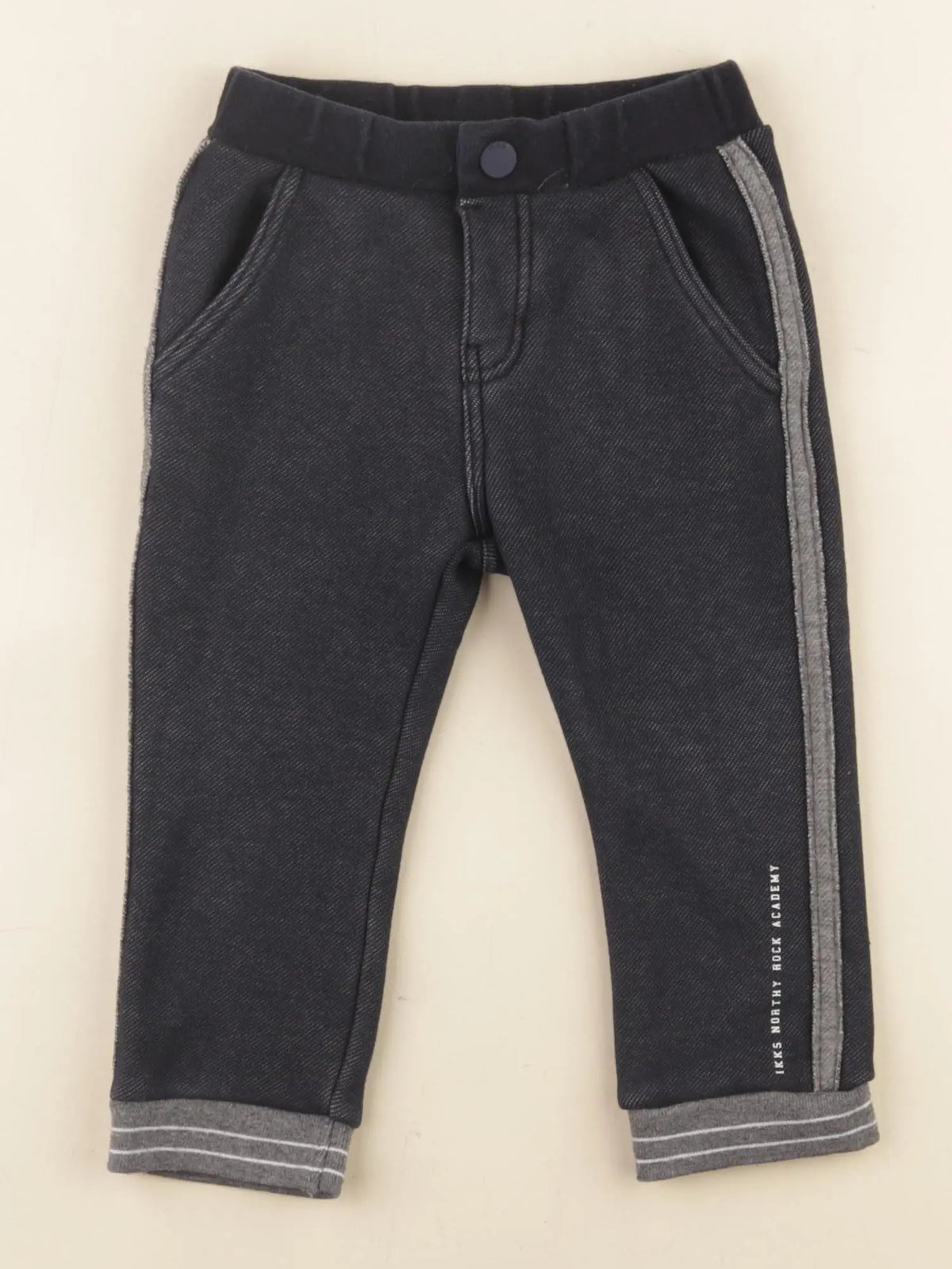 Vertbaudet - pantalon gris - 18 mois