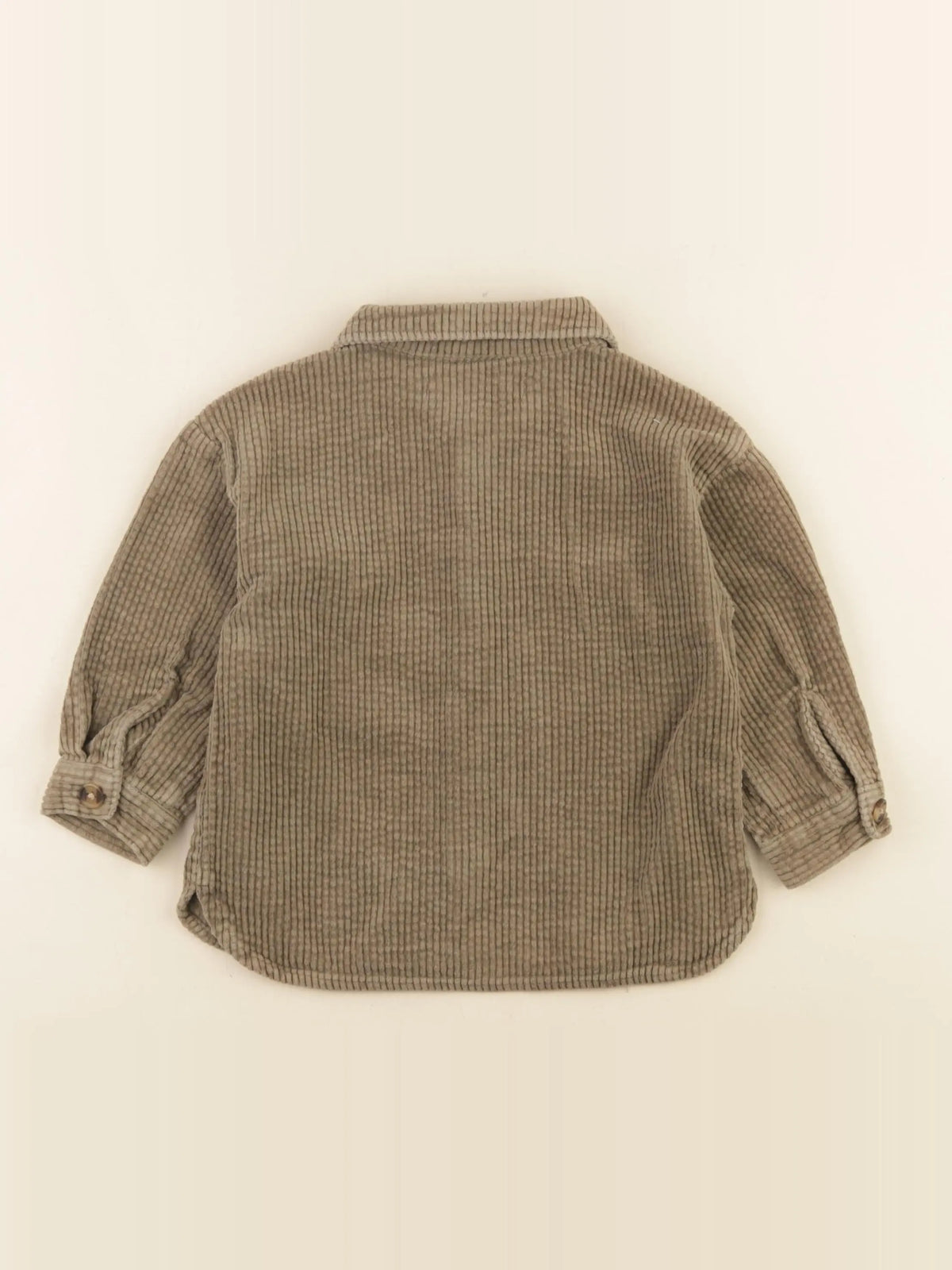 Zara - chemise marron - 12/18 mois