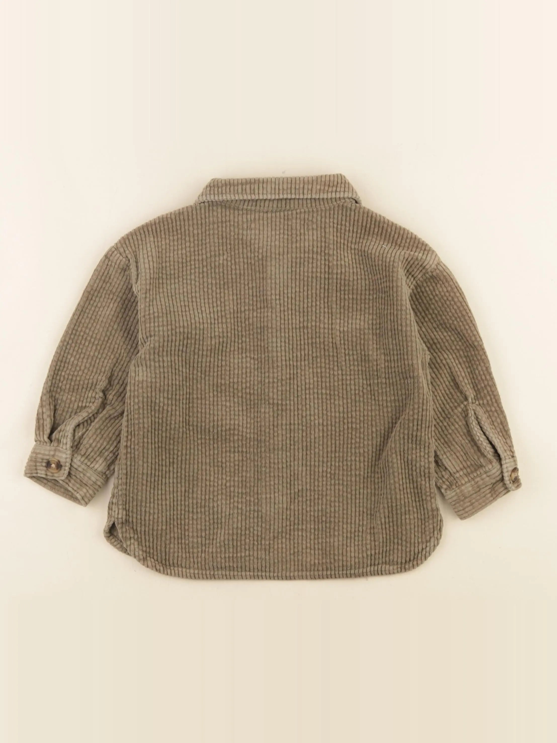 Zara - chemise marron - 12/18 mois