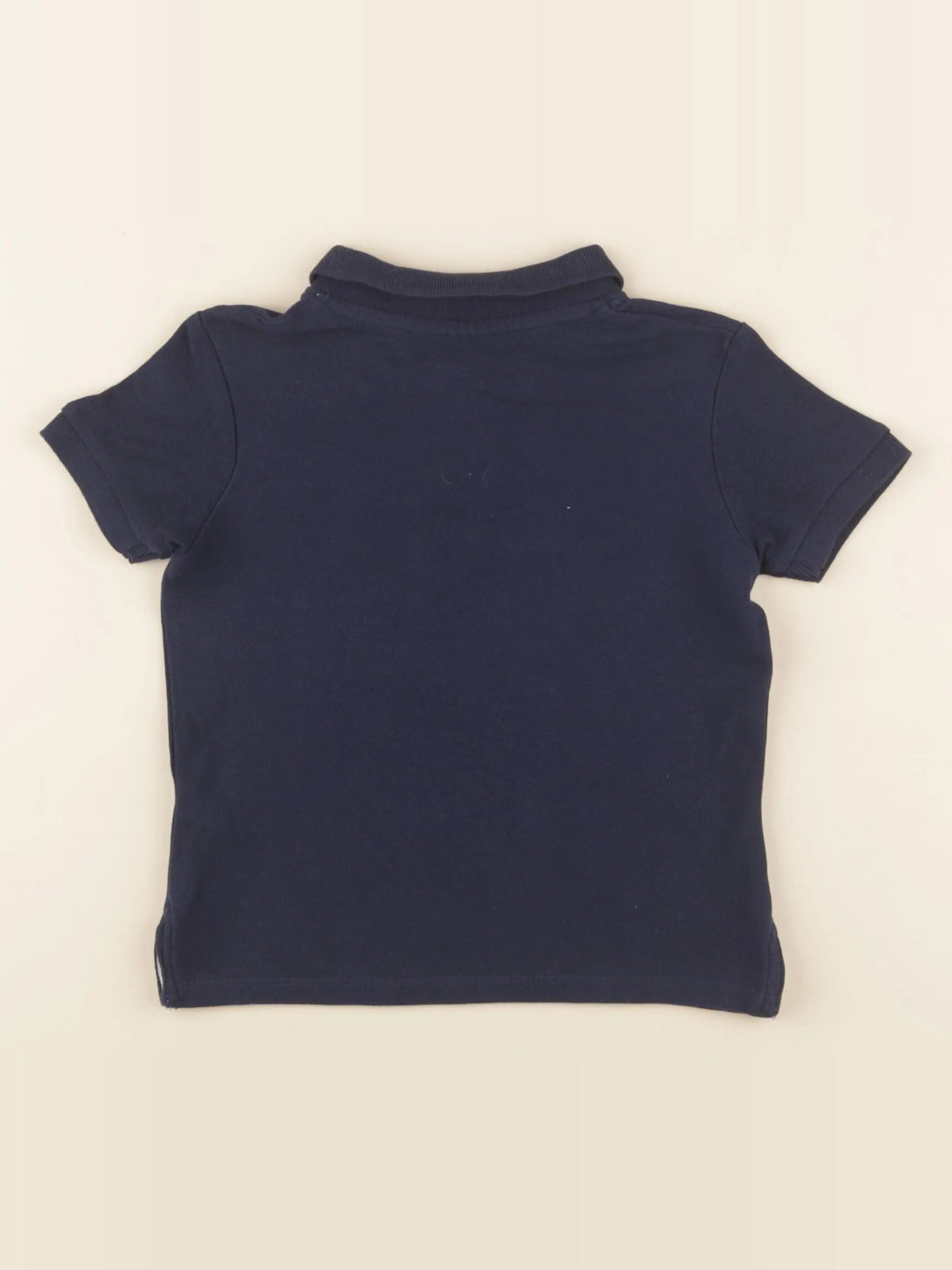 Vertbaudet - polo bleu - 4 ans