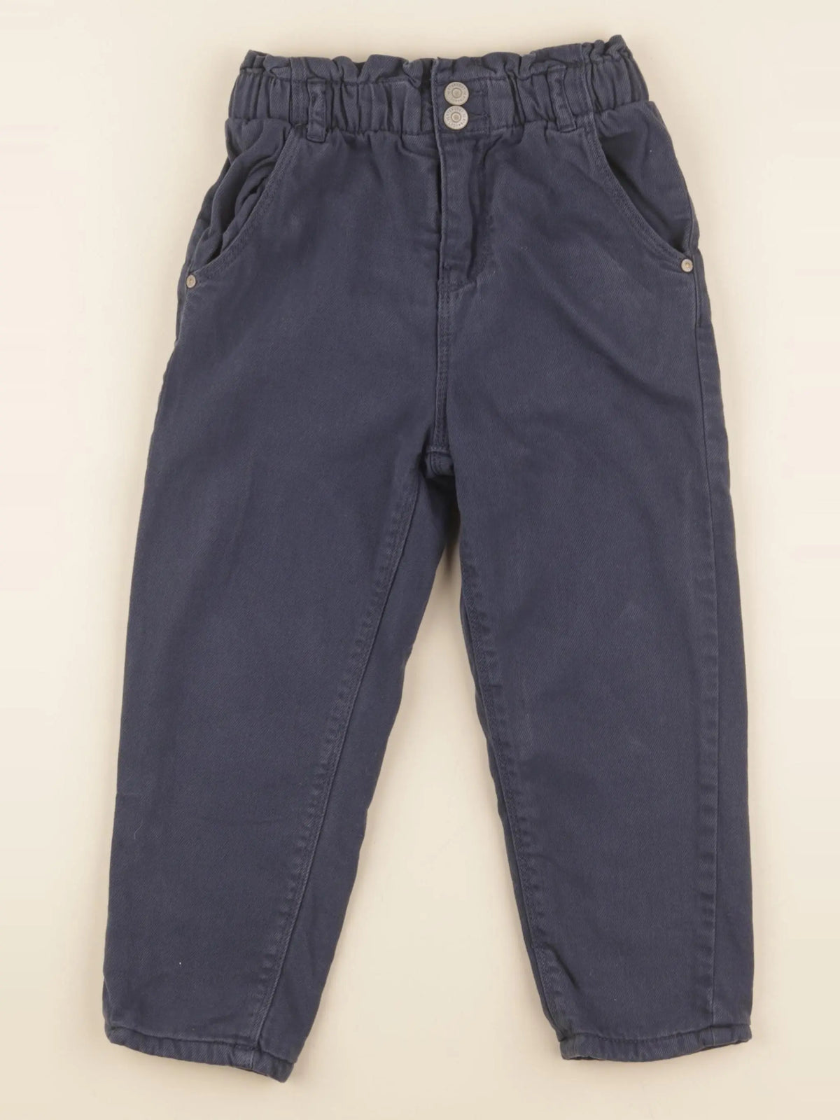 Vertbaudet - jean doublé bleu - 5 ans