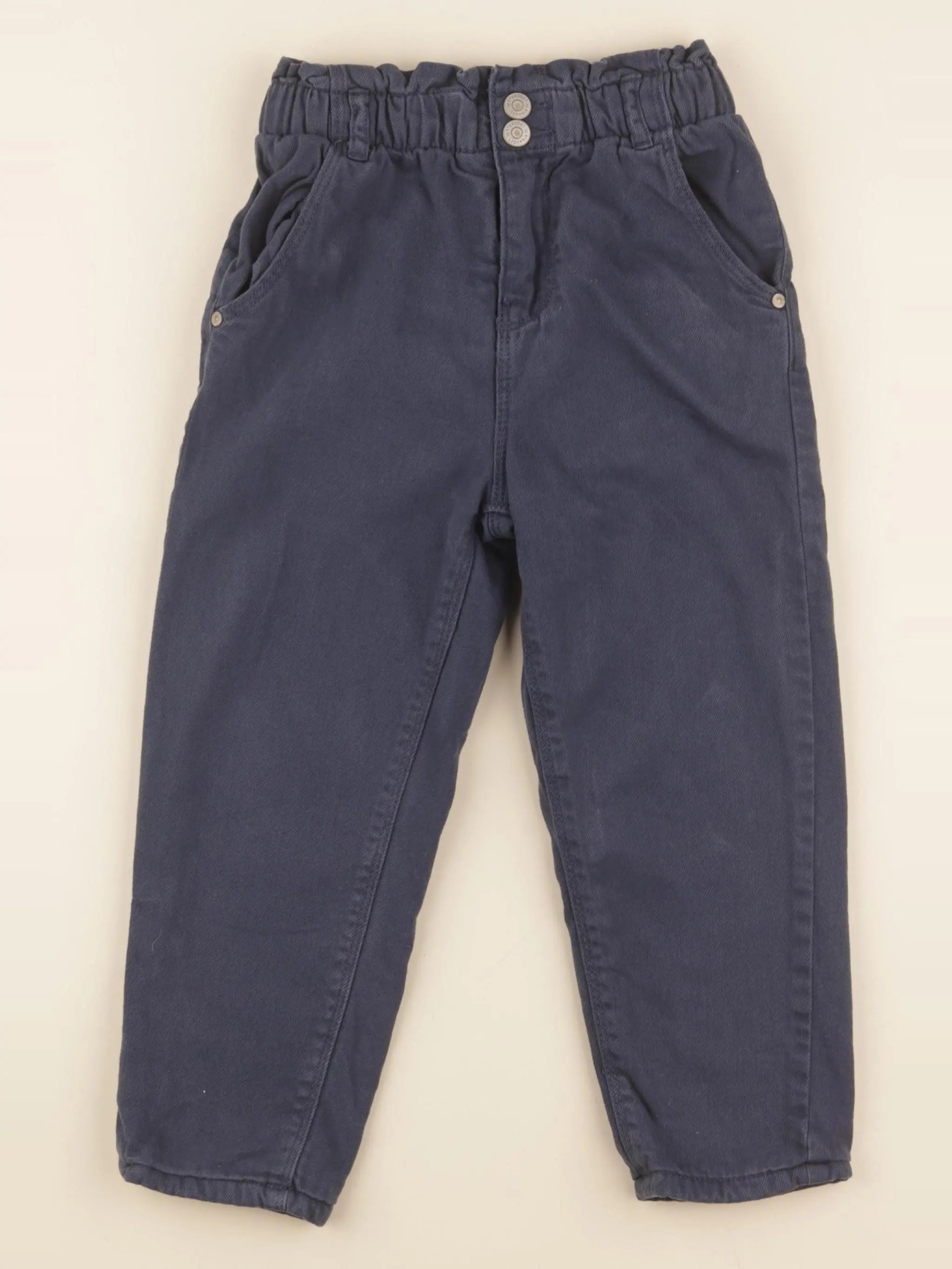 Vertbaudet - jean doublé bleu - 5 ans