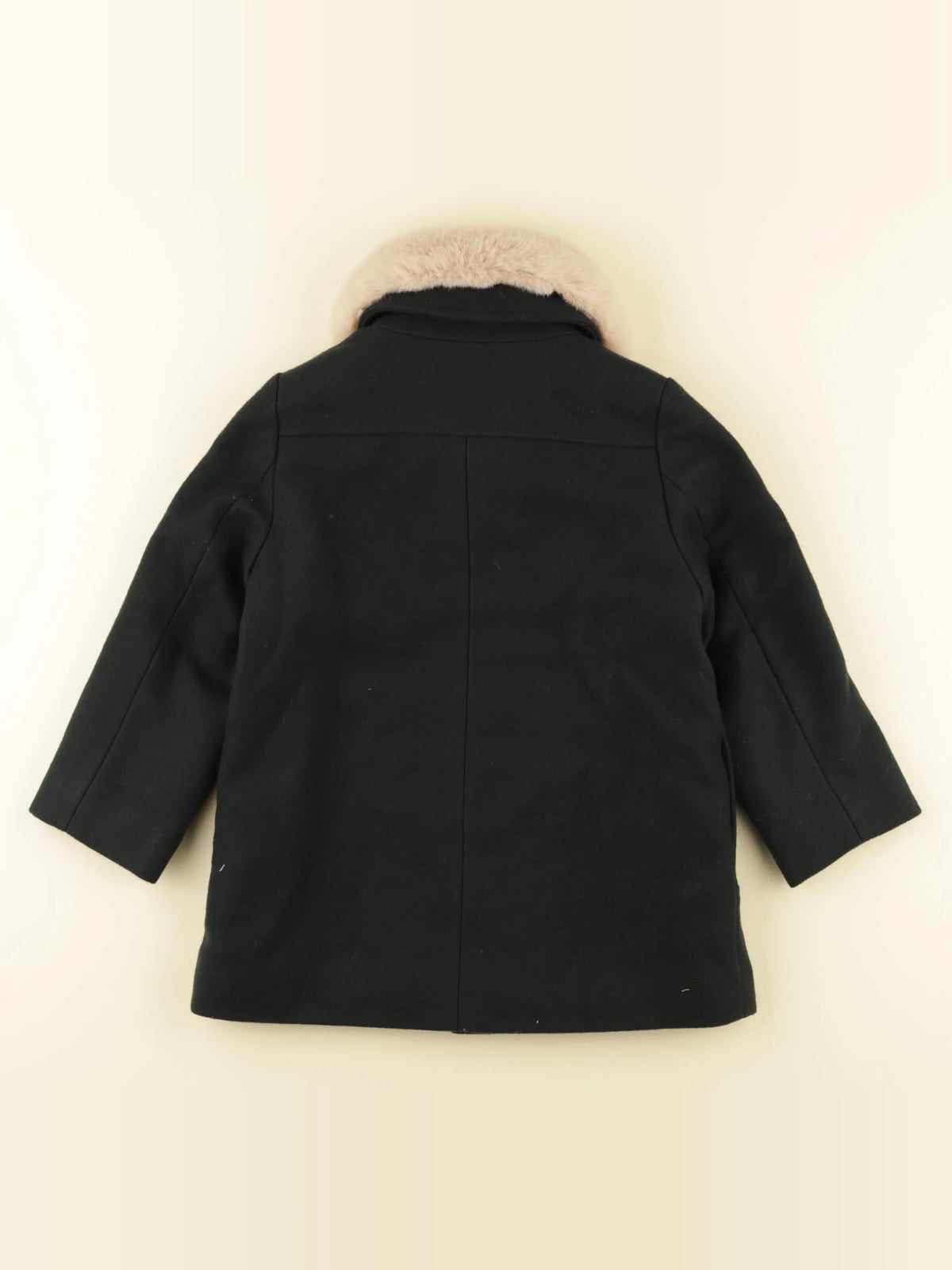 Monoprix - manteau bleu - 4 ans