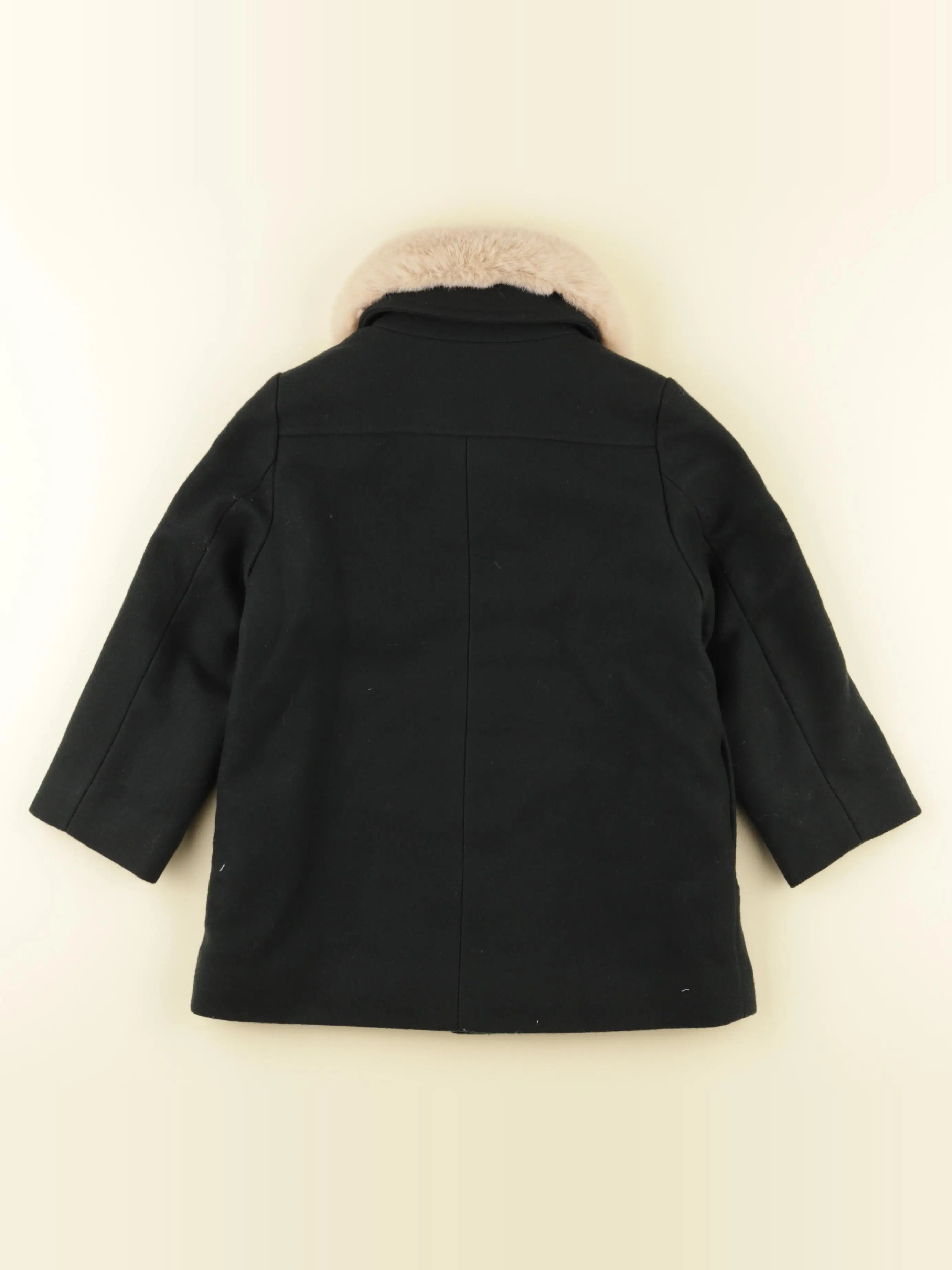 Monoprix - manteau bleu - 4 ans