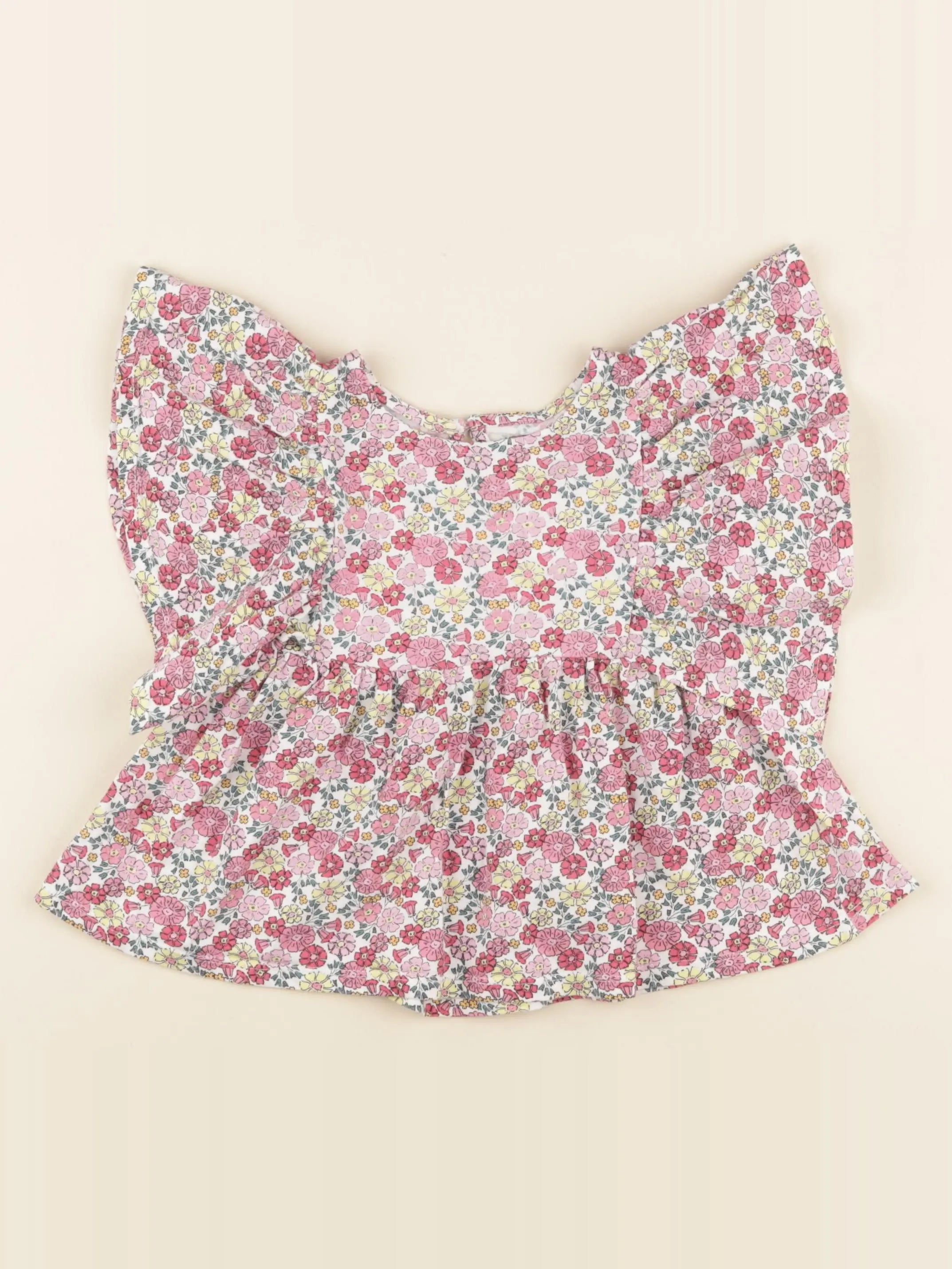 Vertbaudet - tee-shirt rose - 5 ans