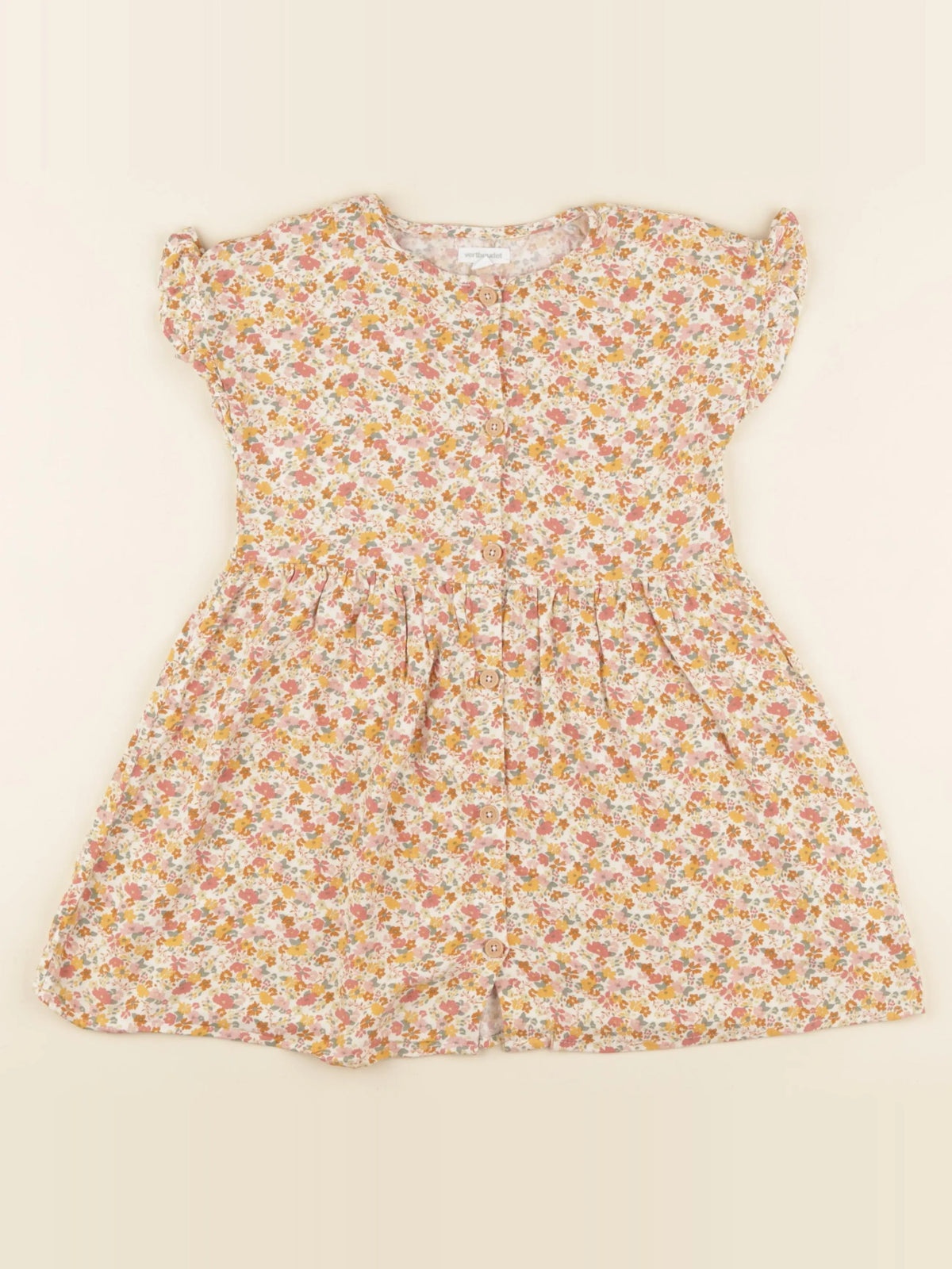 Vertbaudet - robe multicolore - 5 ans