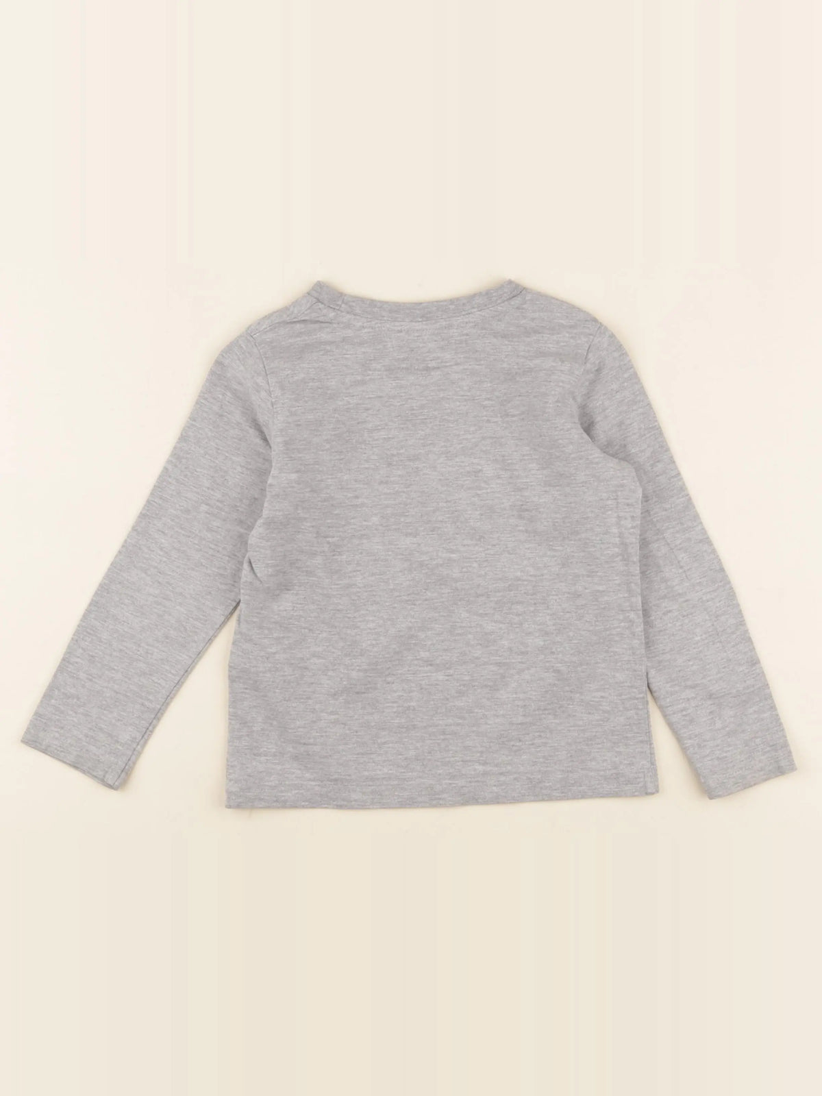 Vertbaudet - tee-shirt gris - 4 ans