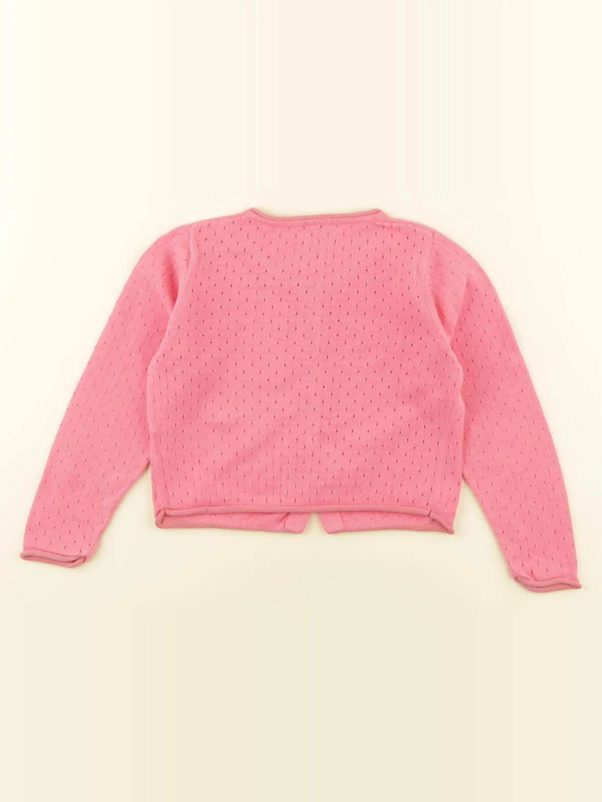 Petit Bateau - gilet rose - 4 ans